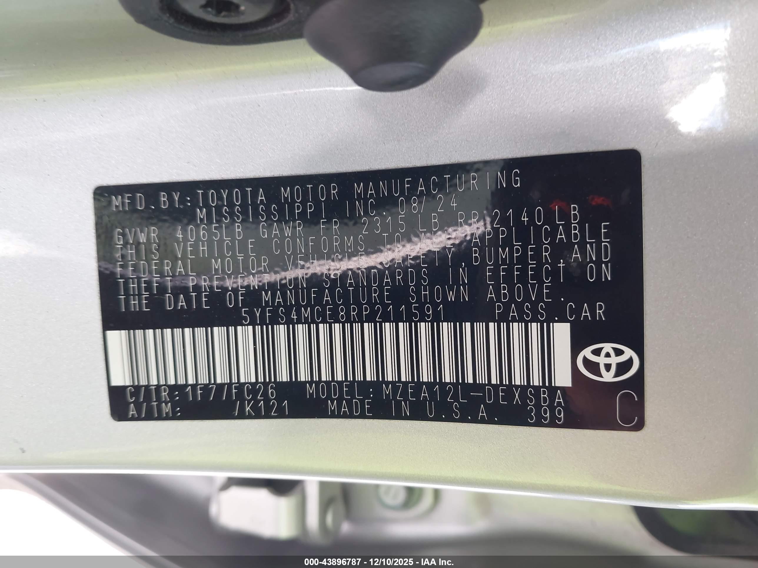 TOYOTA COROLLA image 9