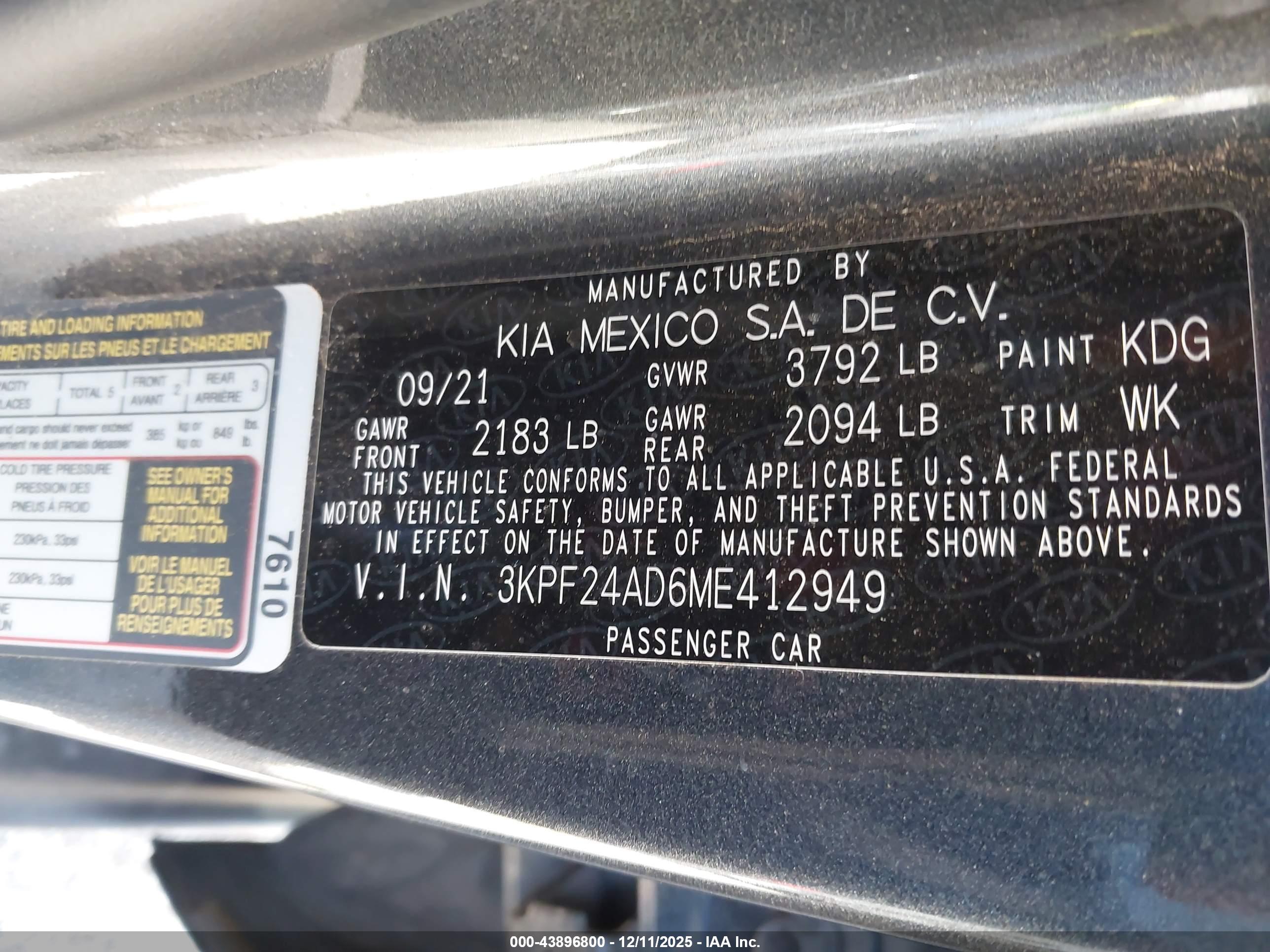KIA FORTE image 9