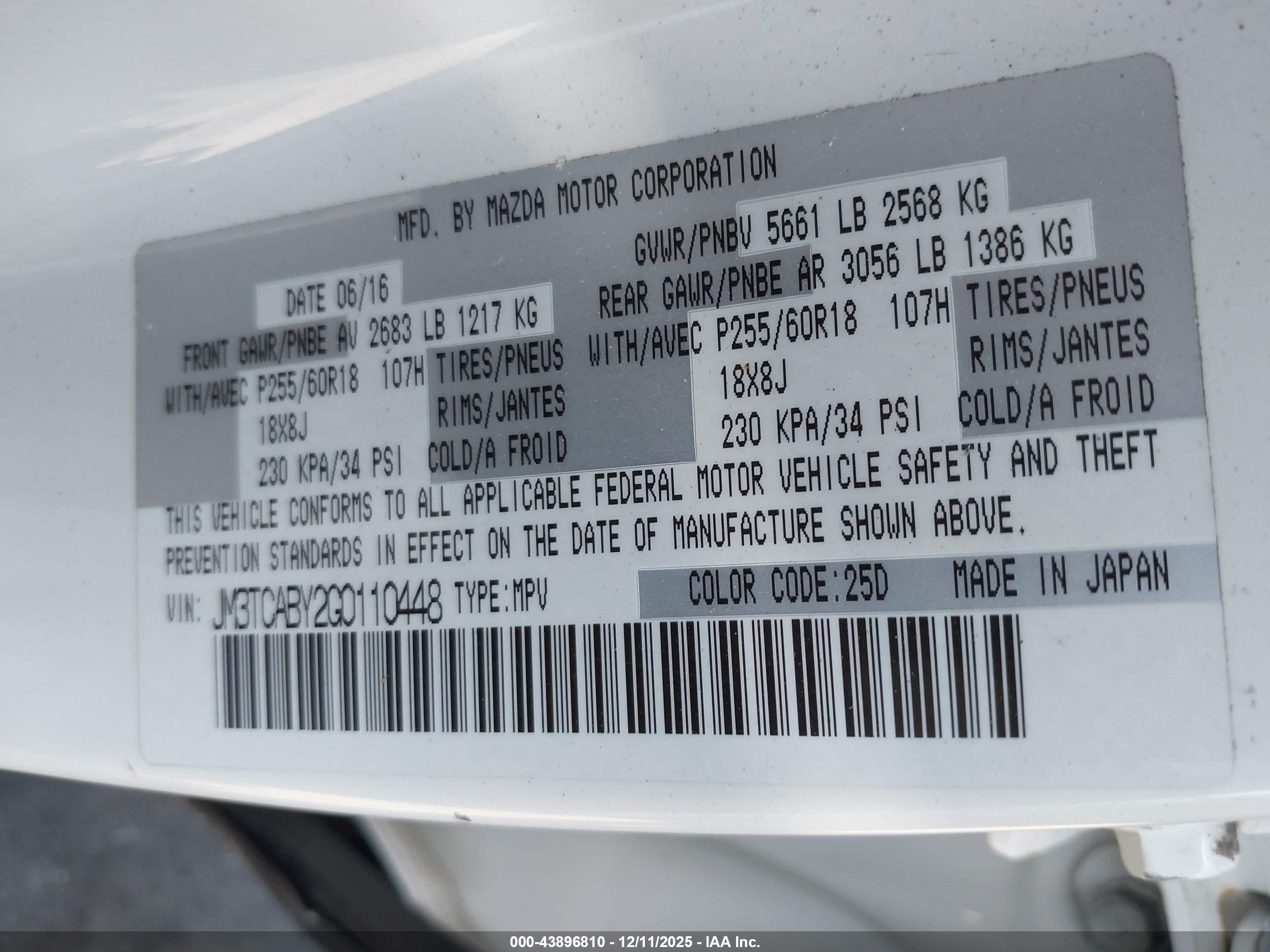 MAZDA CX-9 image 9