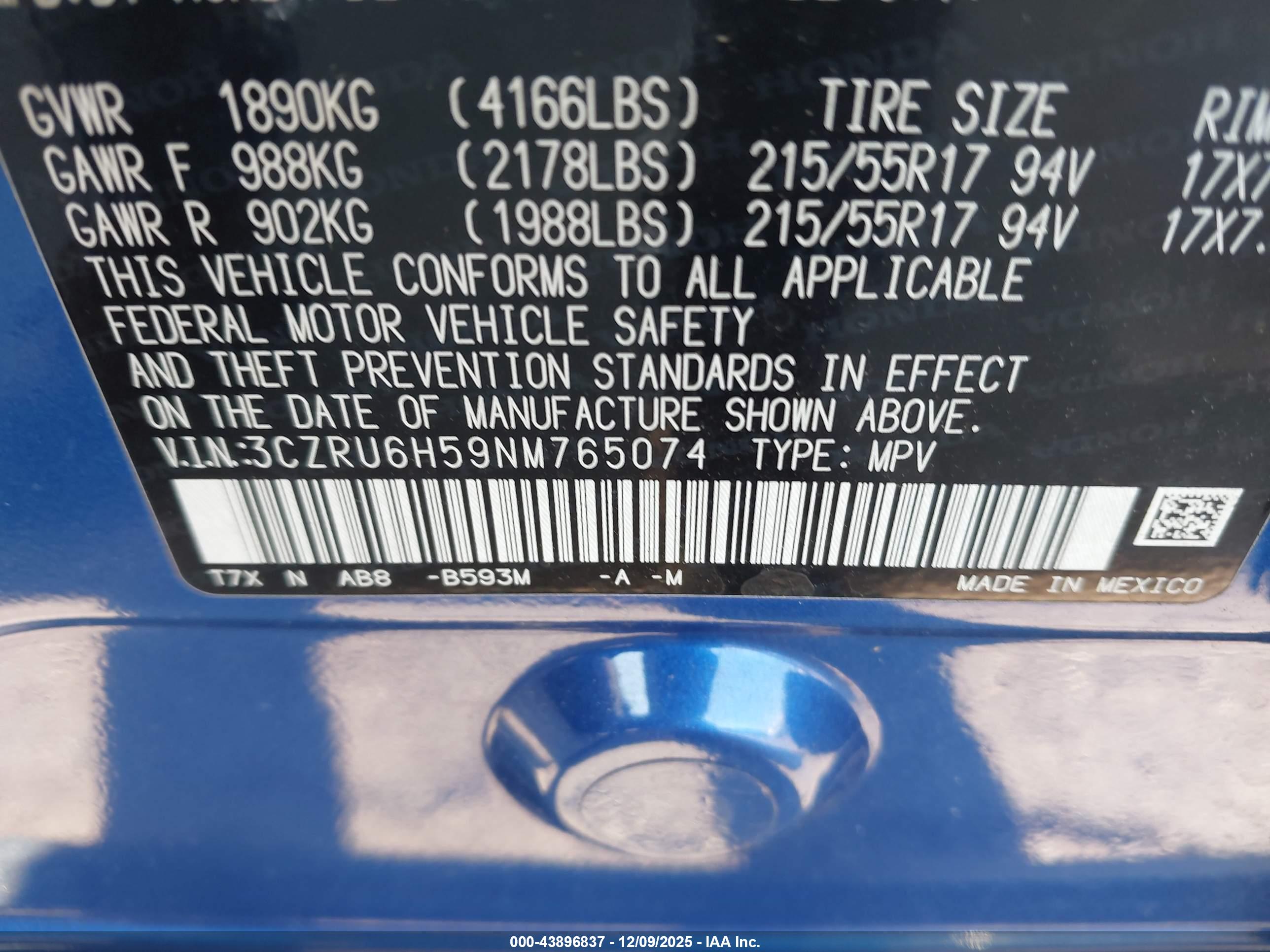 HONDA HR-V image 9