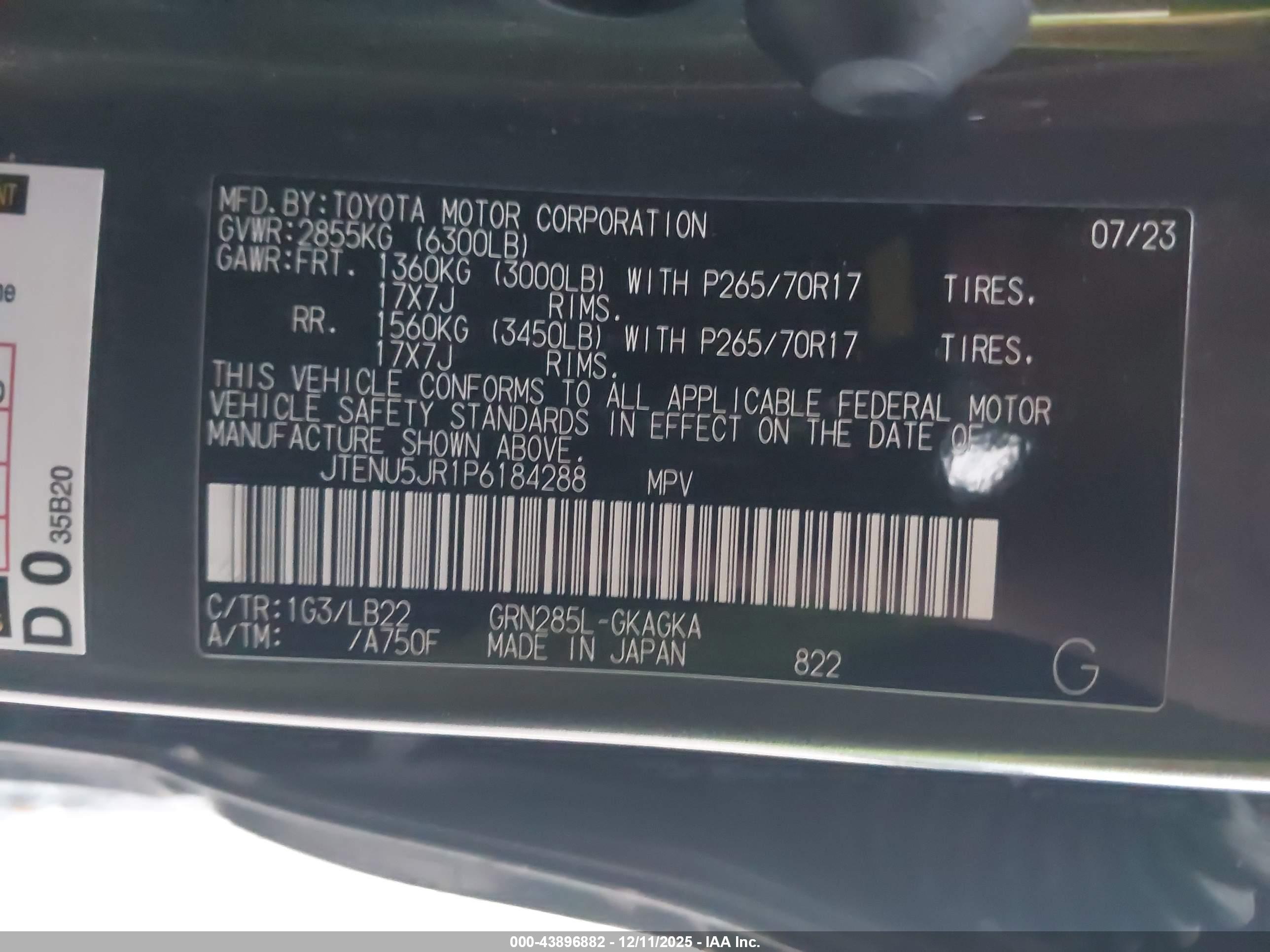 TOYOTA 4RUNNER image 9