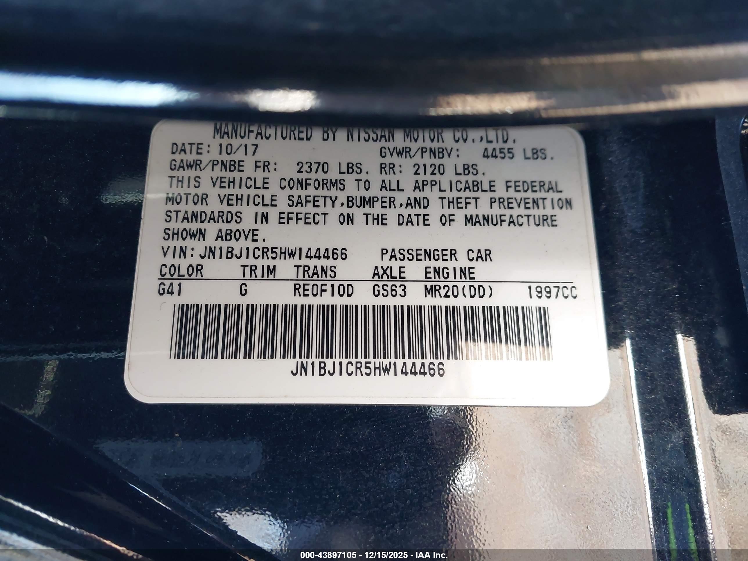 NISSAN ROGUE image 9