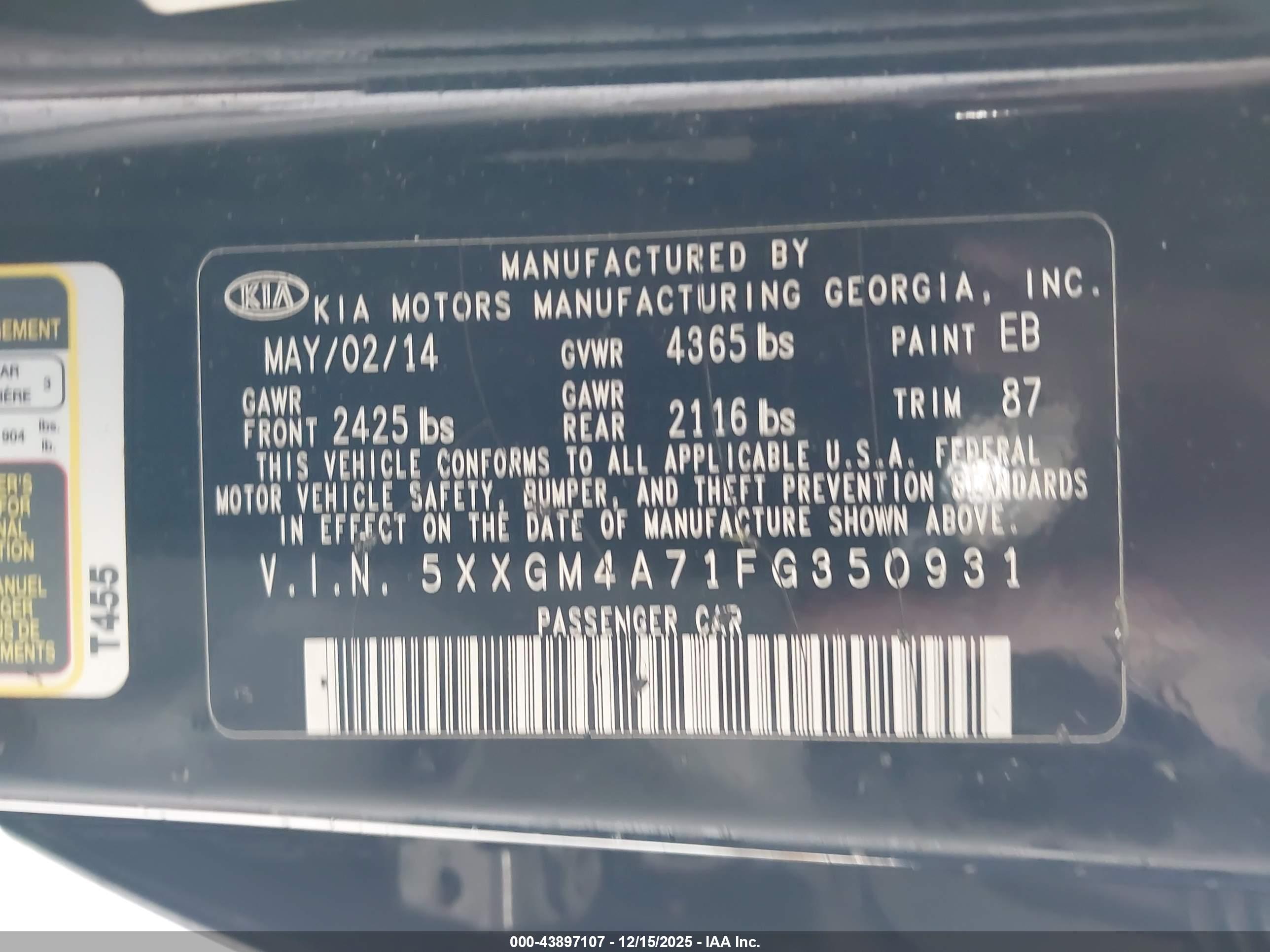 KIA OPTIMA image 9