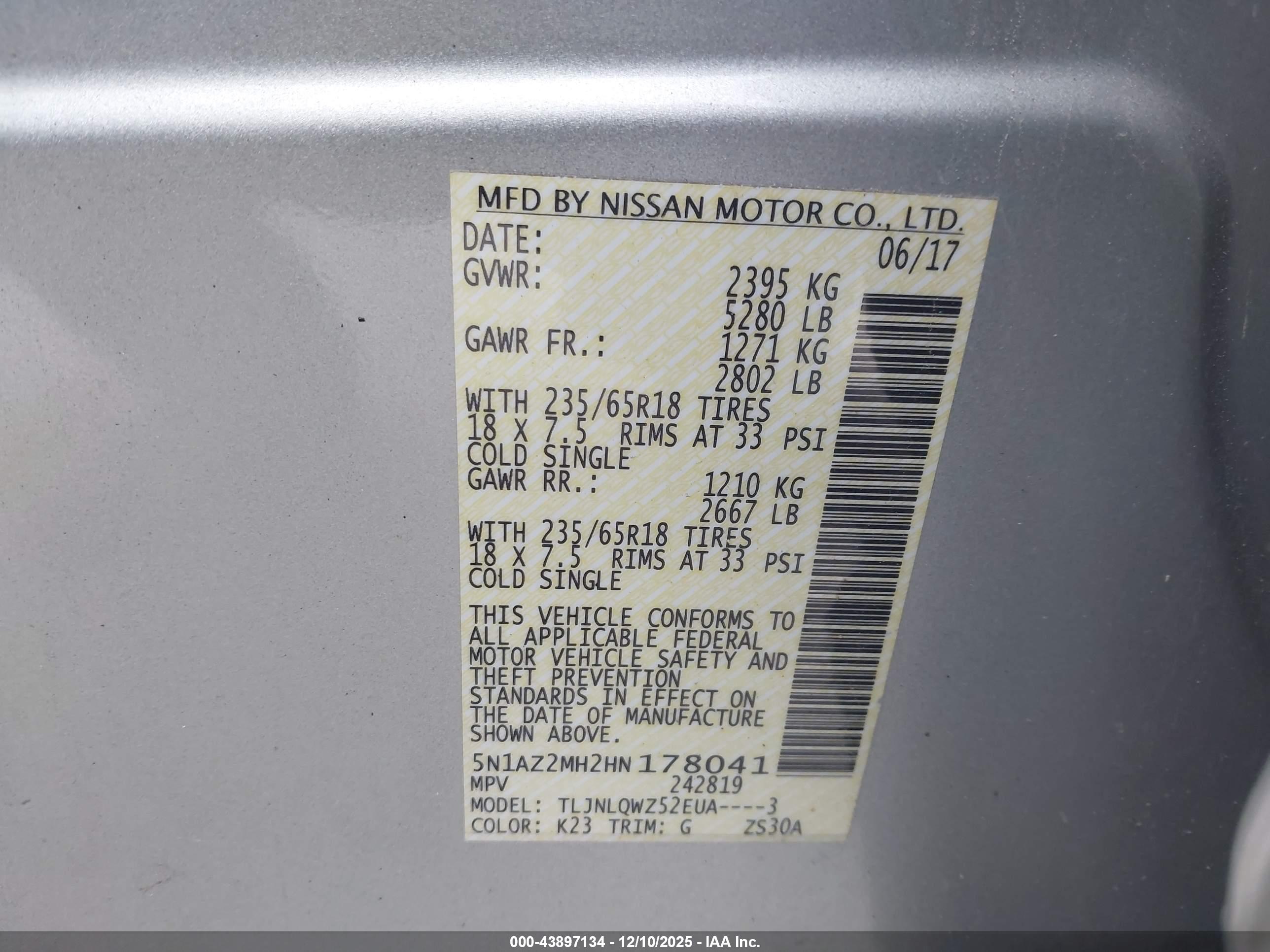 NISSAN MURANO image 9