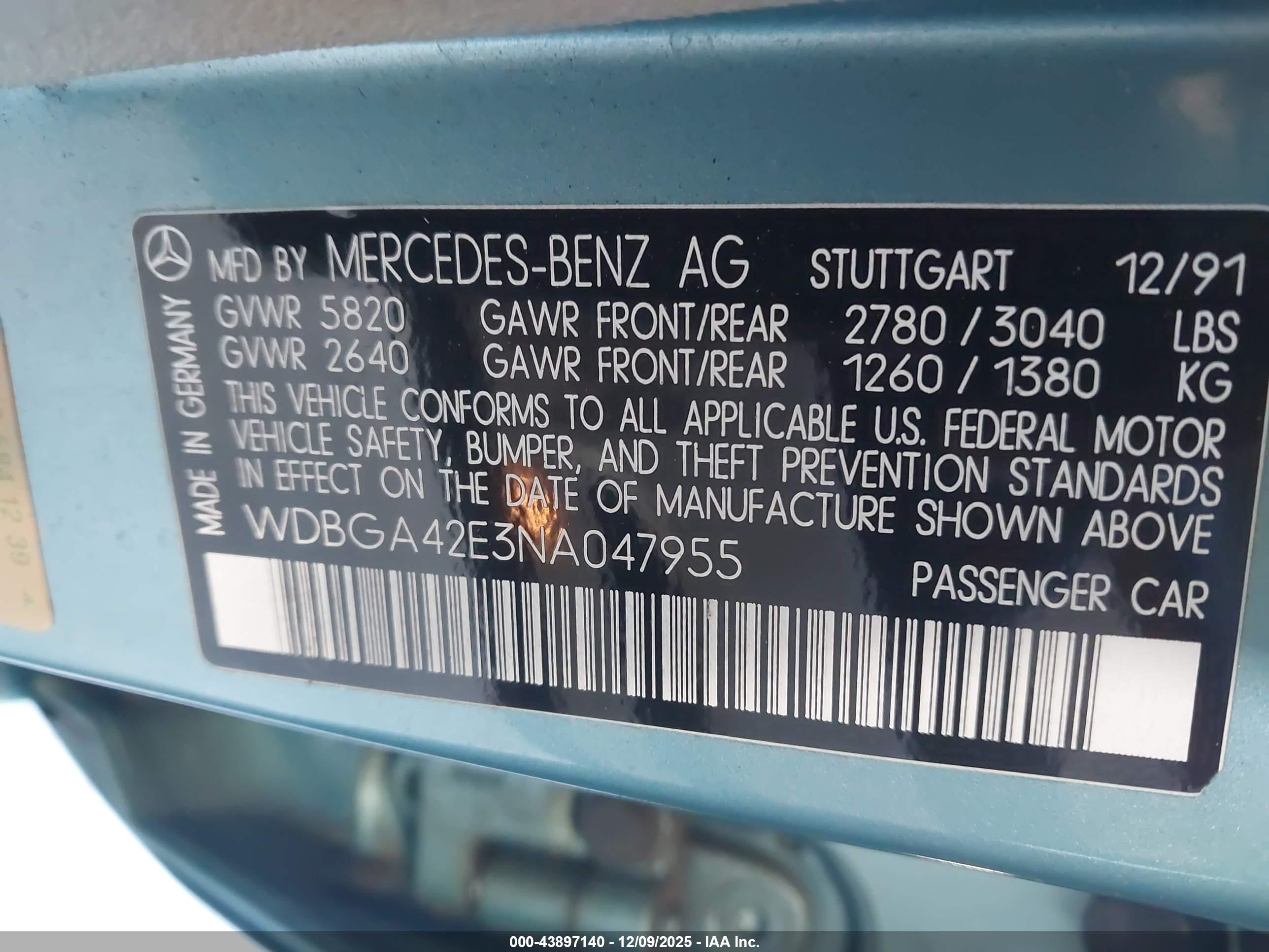 MERCEDES-BENZ 400 image 9