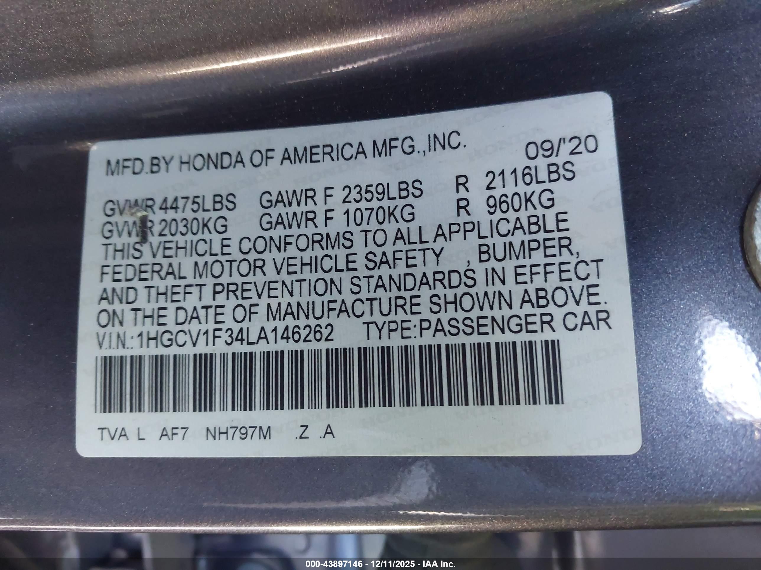 HONDA ACCORD image 9