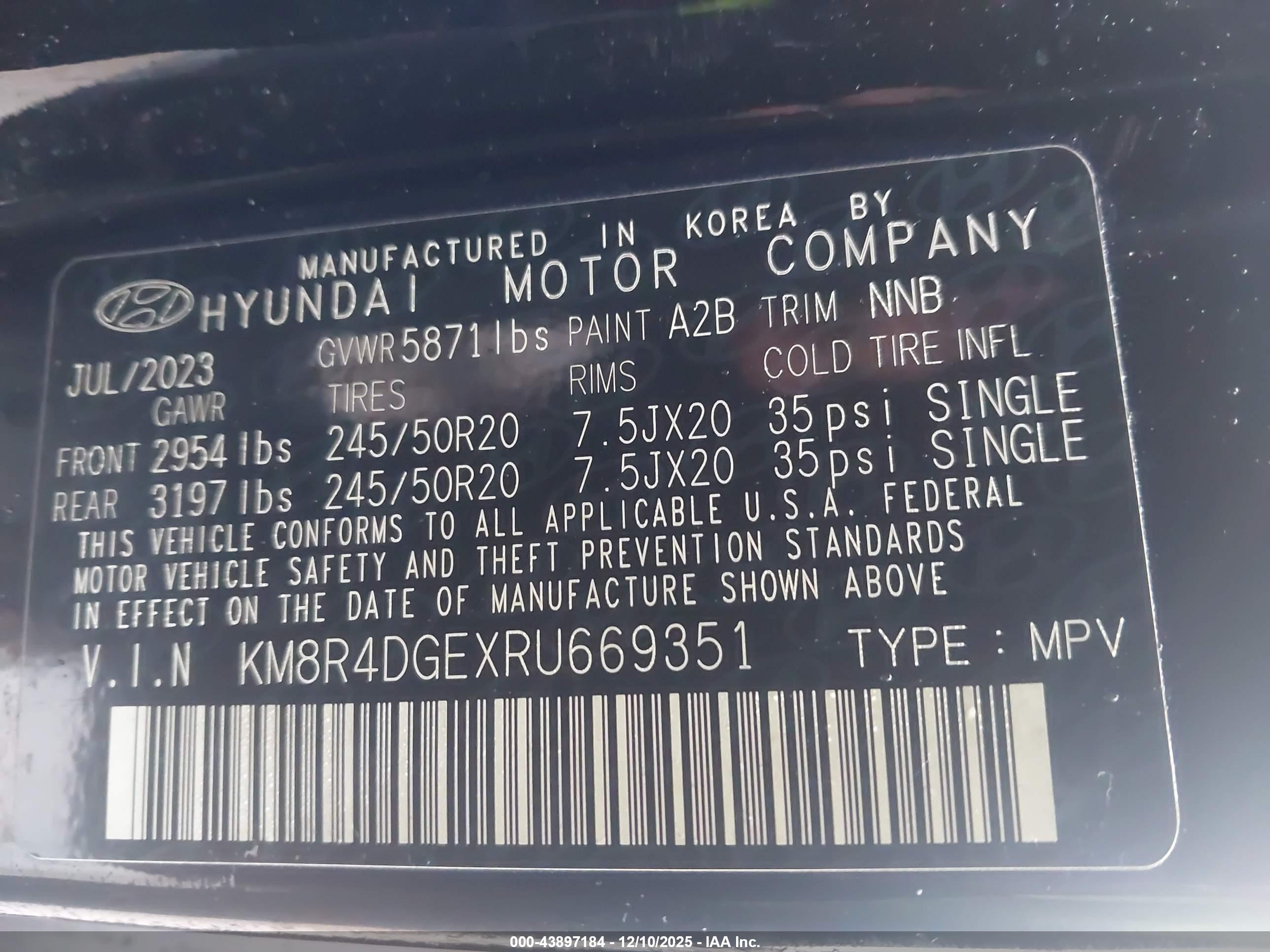HYUNDAI PALISADE image 9