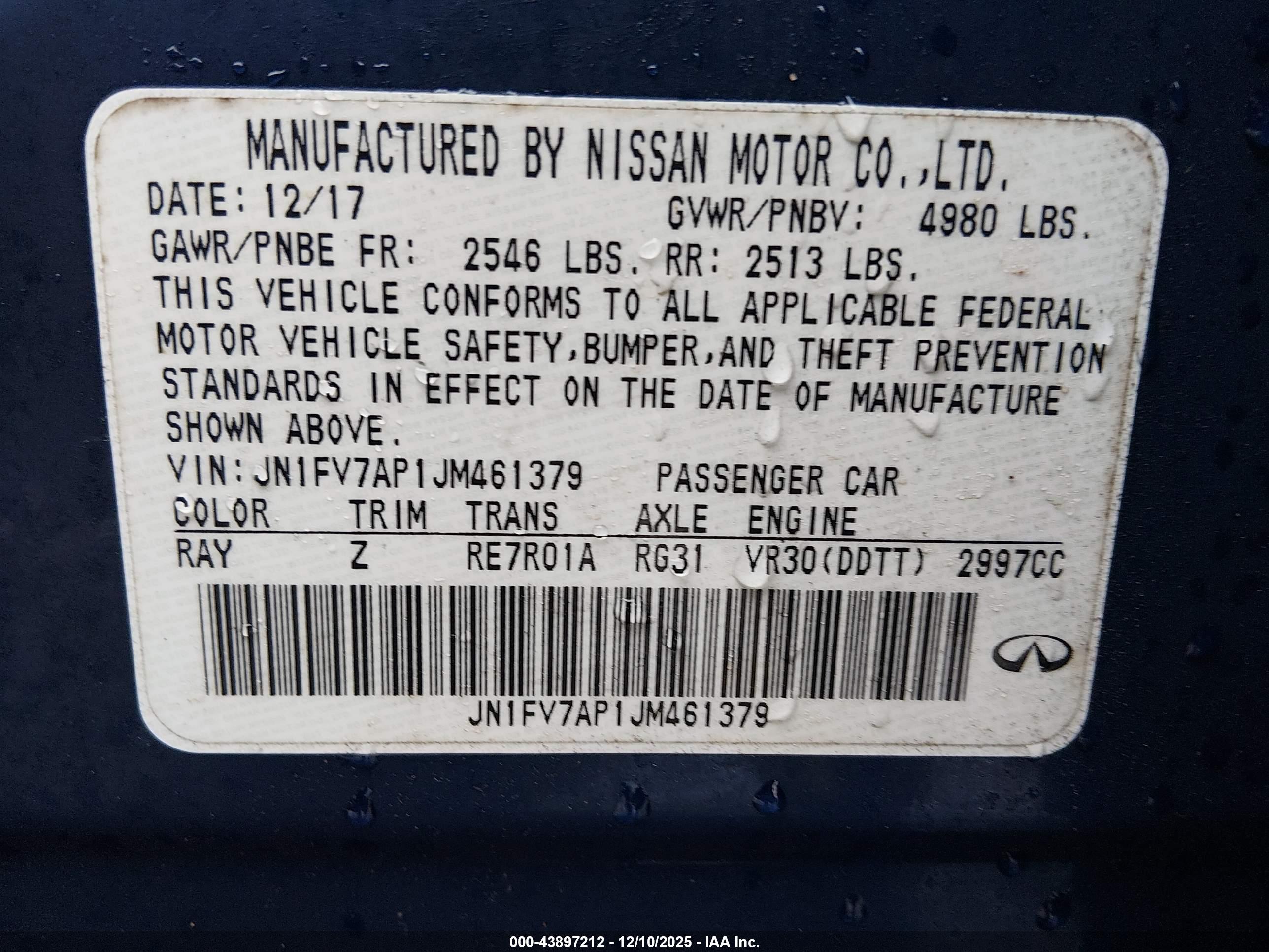 INFINITI Q50 image 9