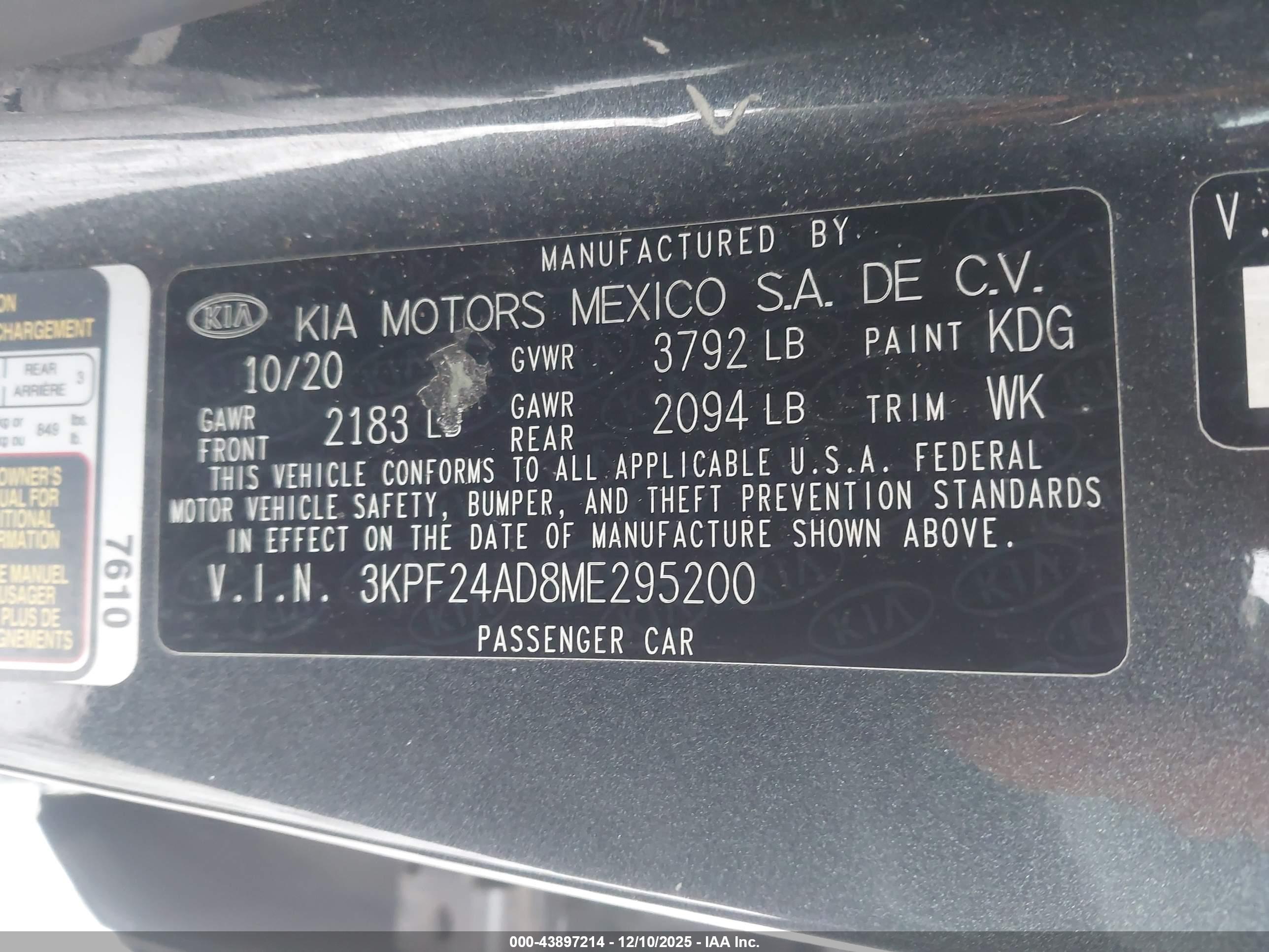 KIA FORTE image 9