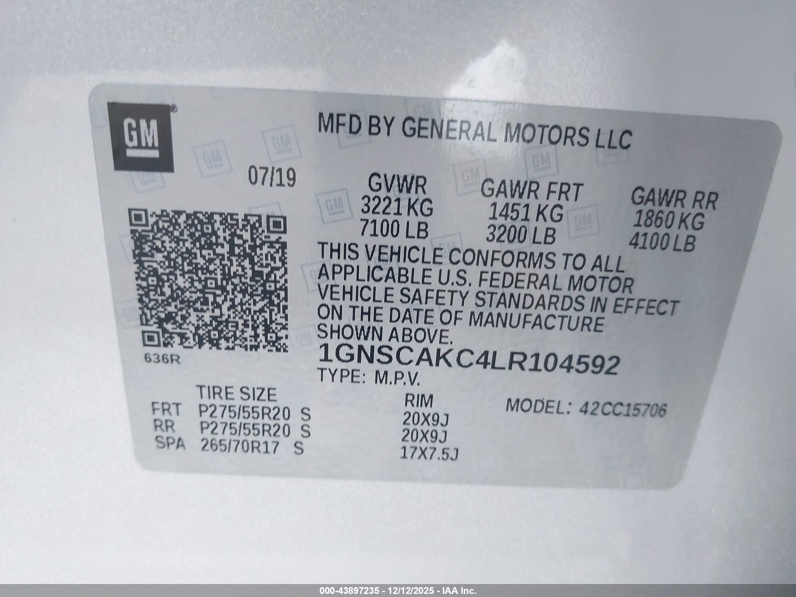 CHEVROLET TAHOE image 9