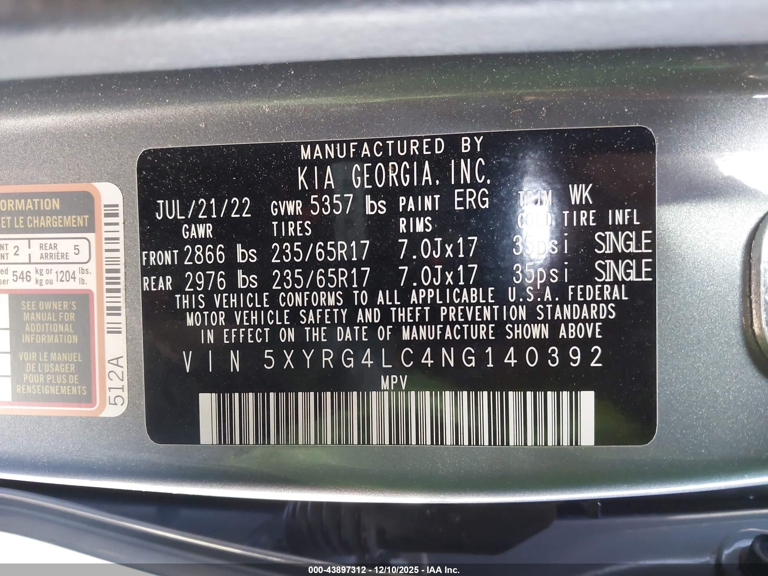 KIA SORENTO image 9