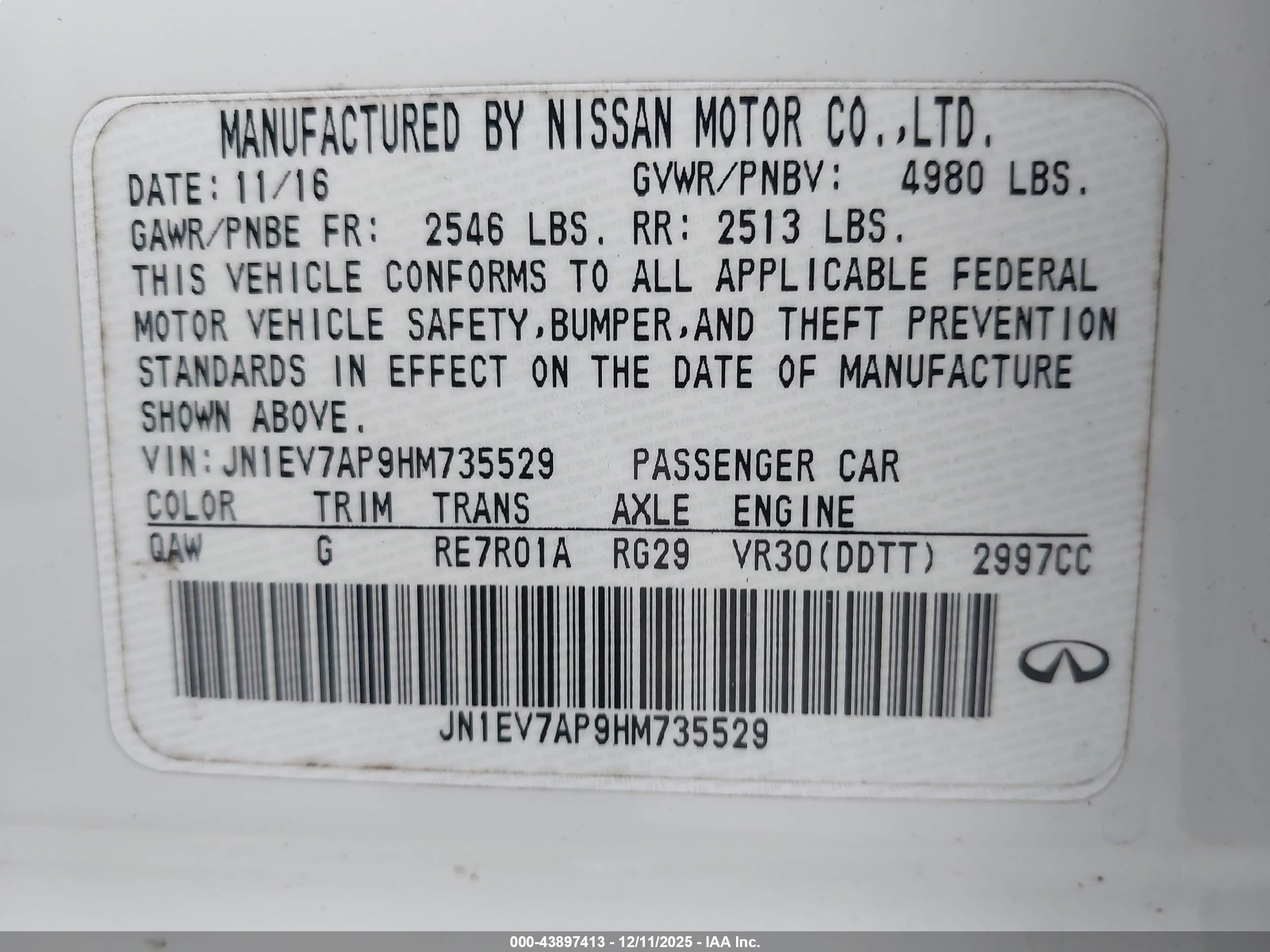 INFINITI Q50 image 9