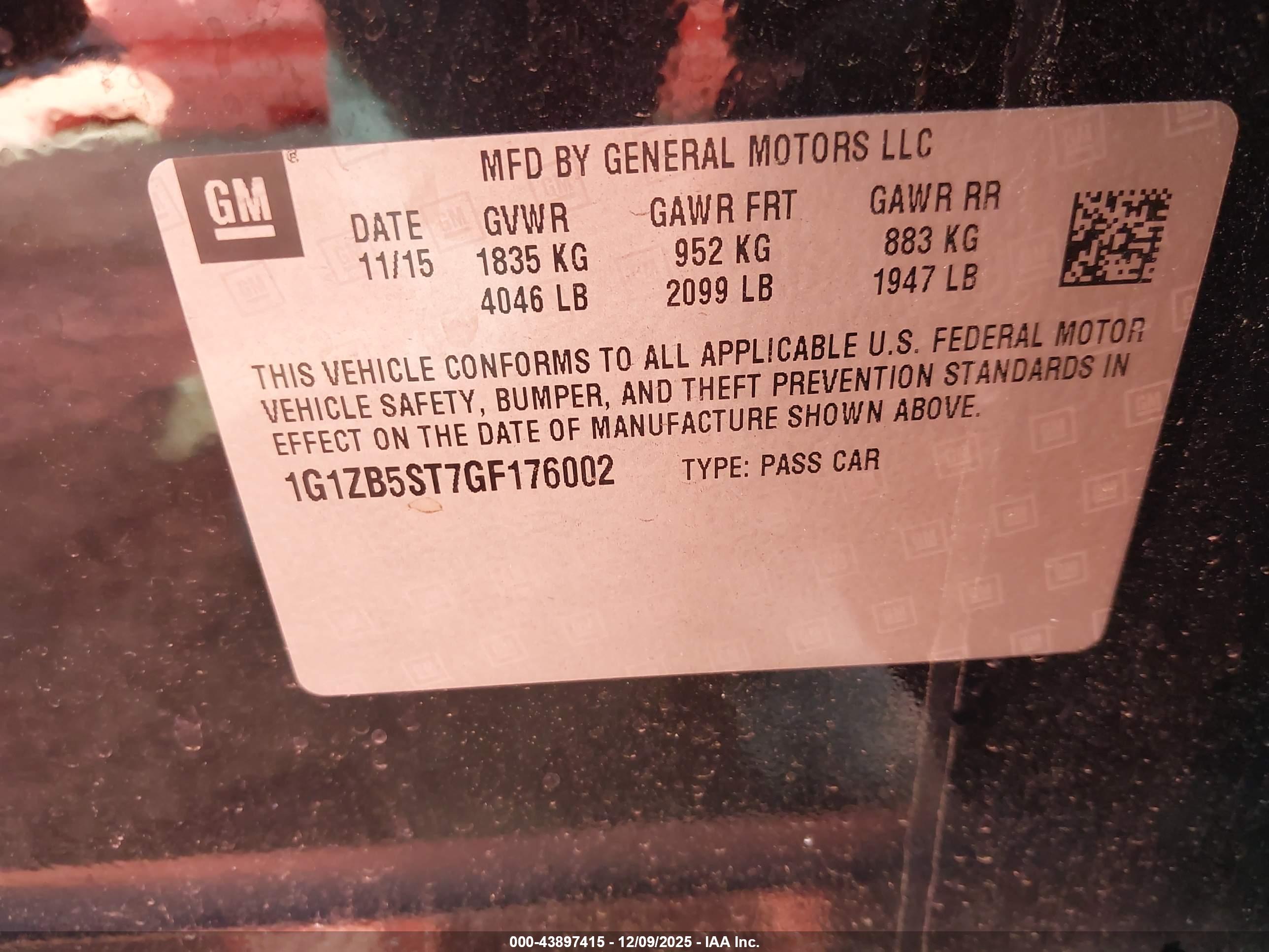 CHEVROLET MALIBU image 9