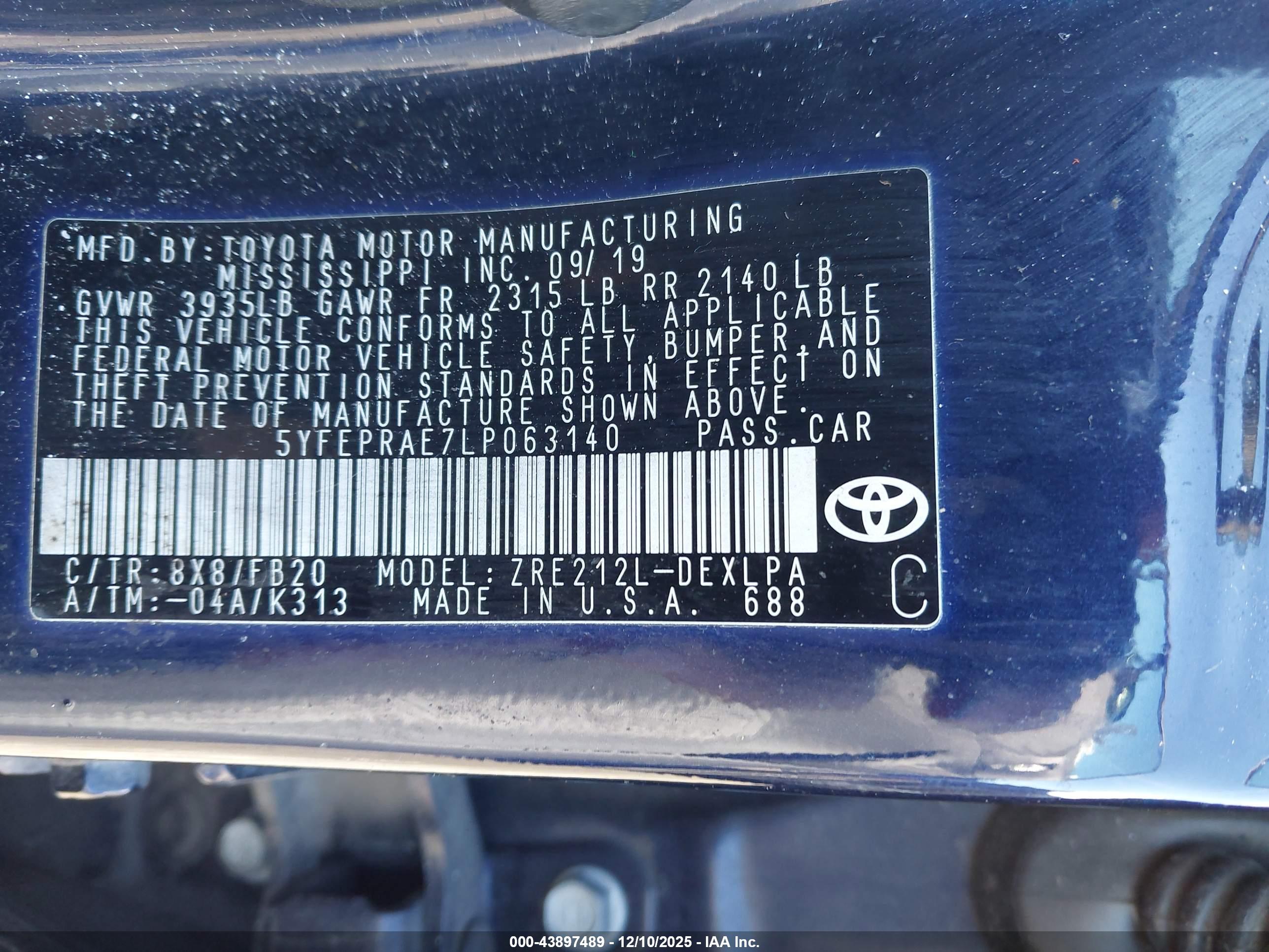 TOYOTA COROLLA image 9