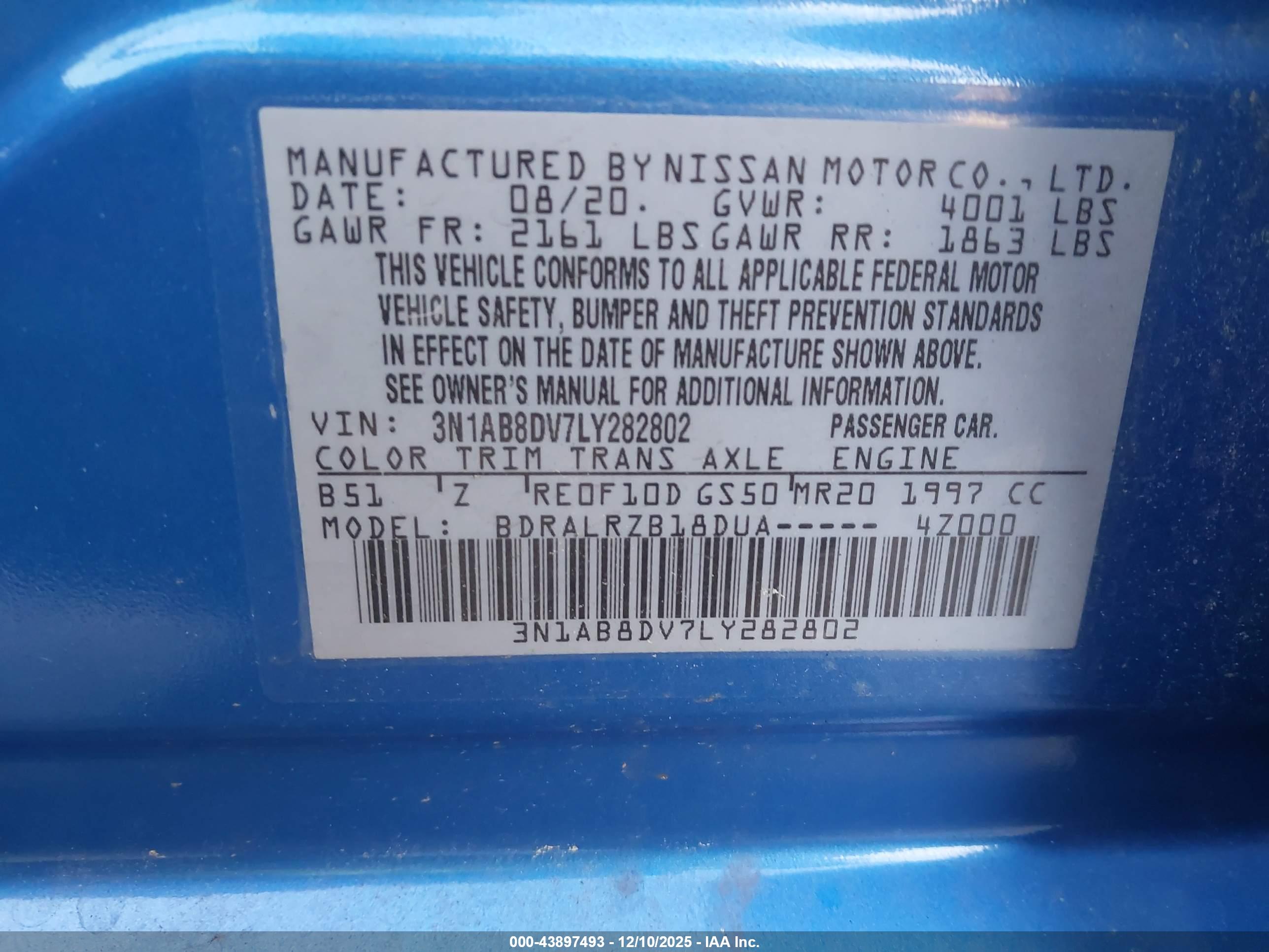 NISSAN SENTRA image 9