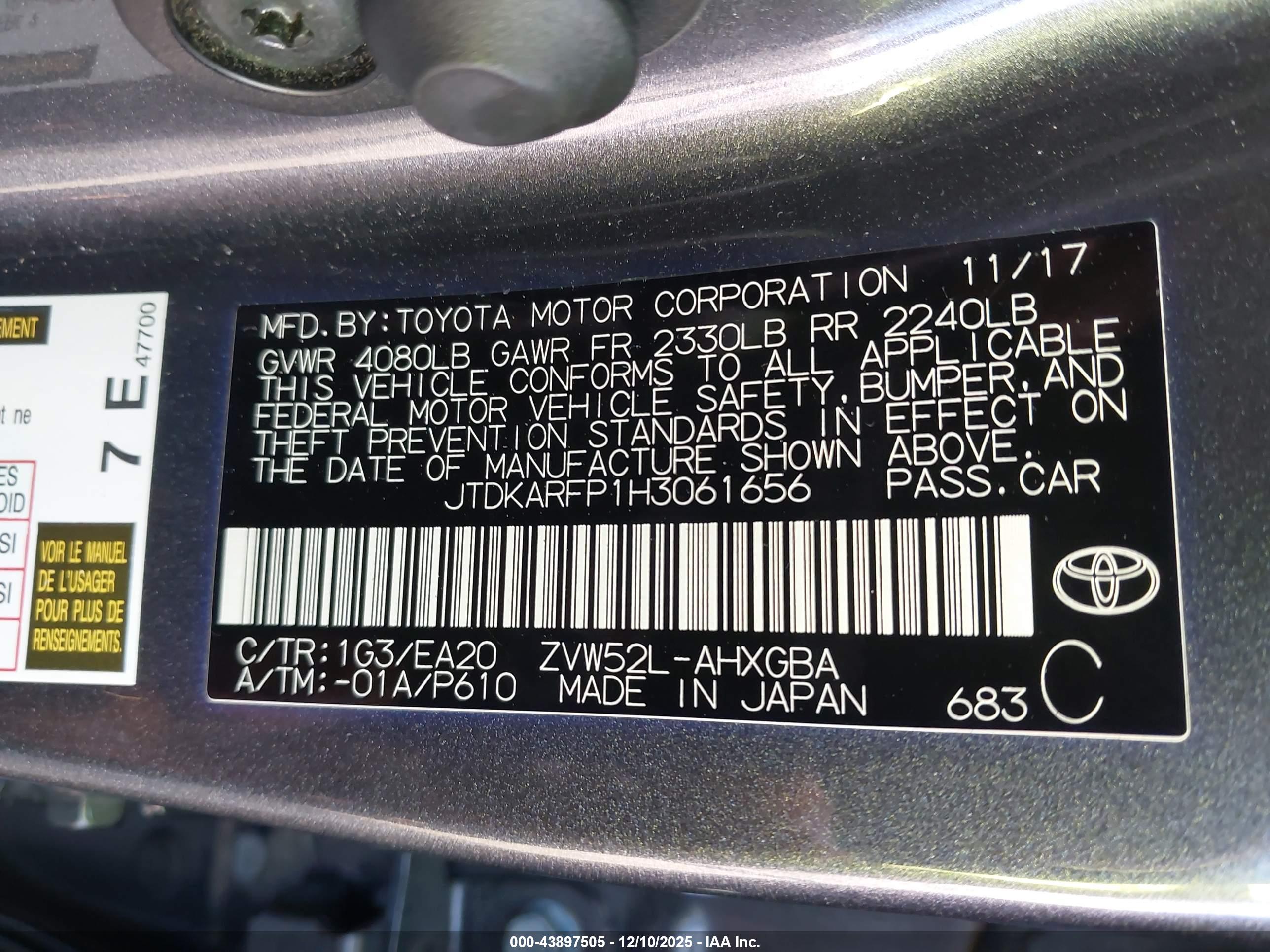 TOYOTA PRIUS image 9