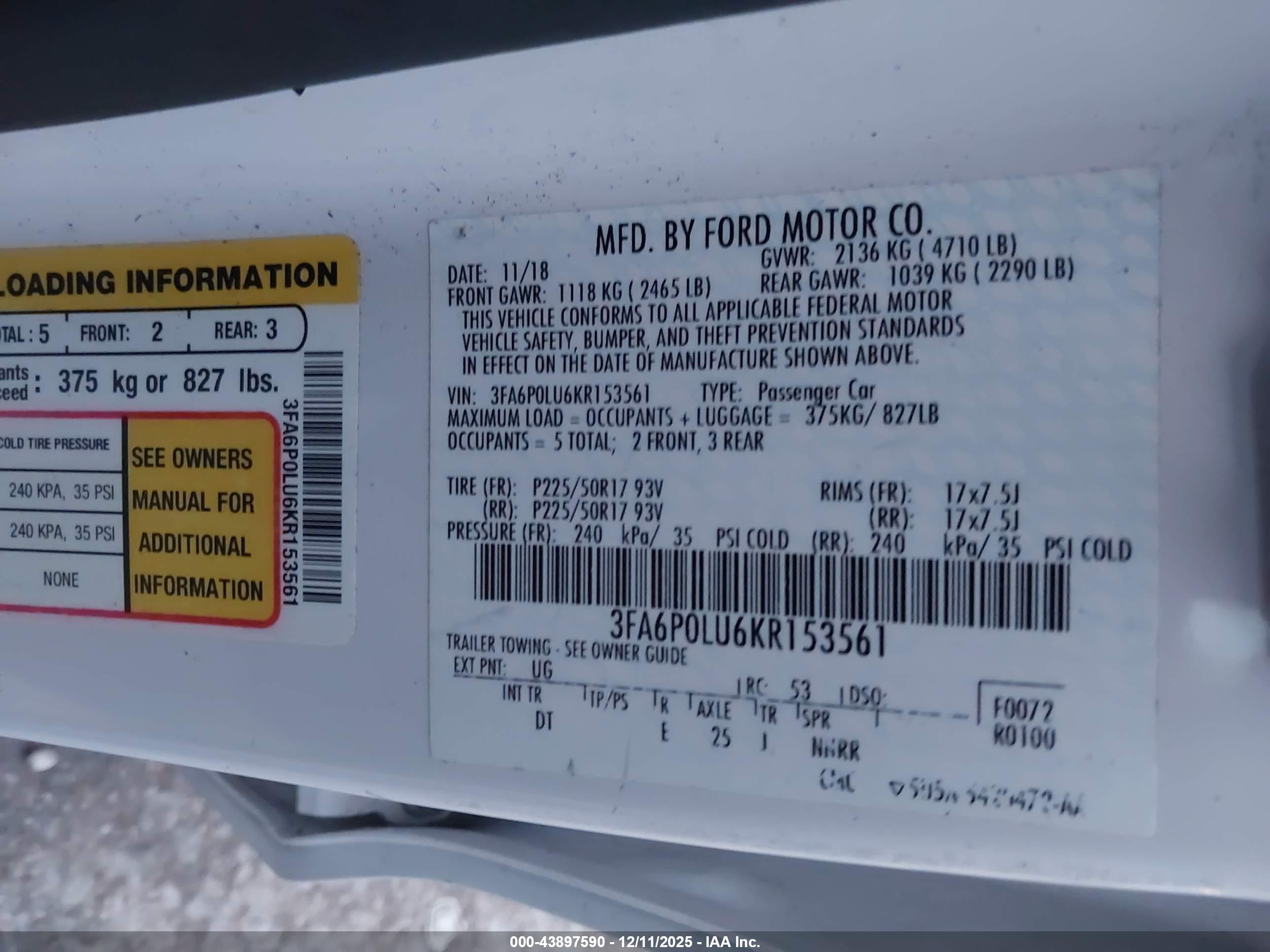 FORD FUSION image 9