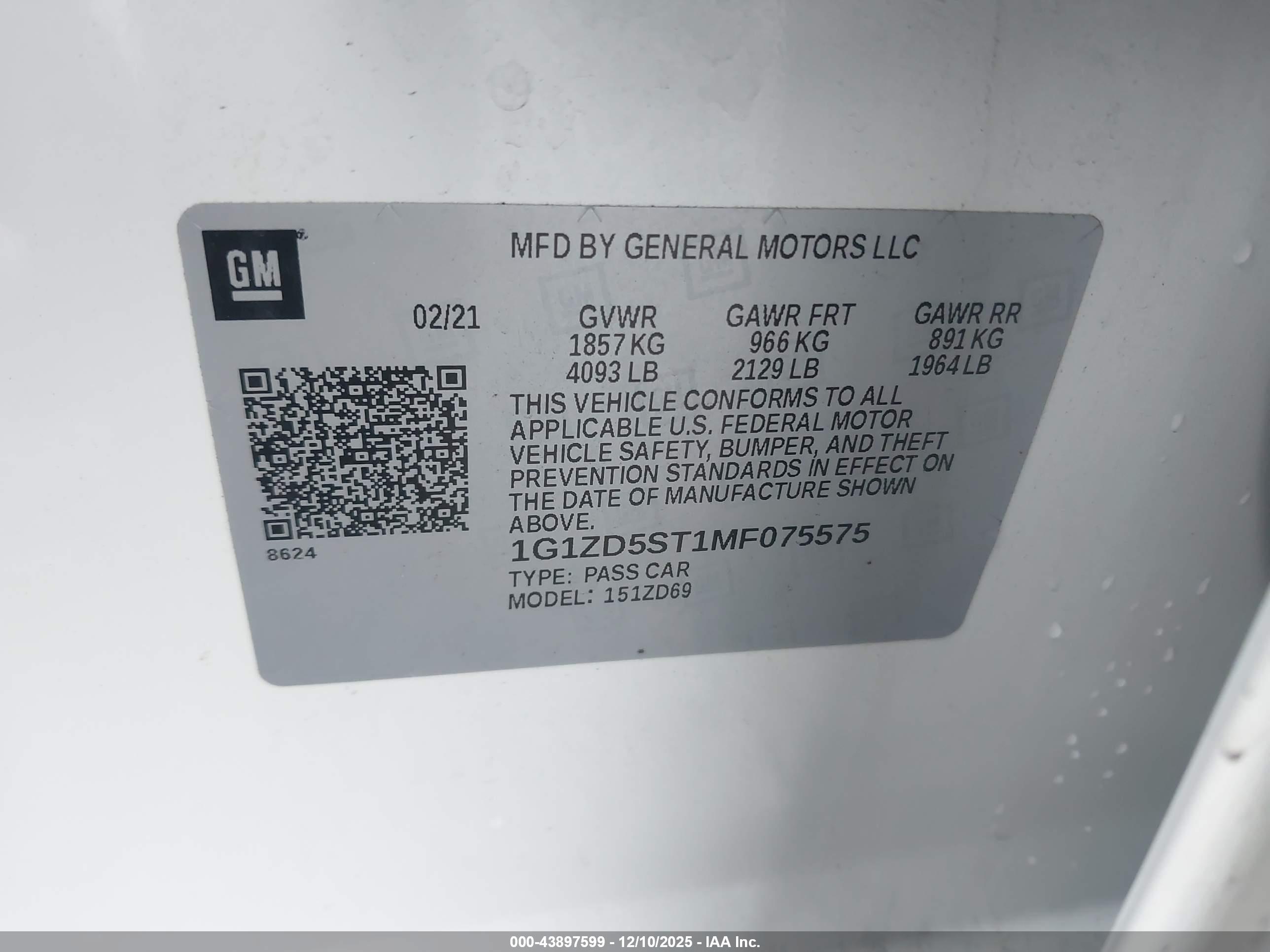 CHEVROLET MALIBU image 9