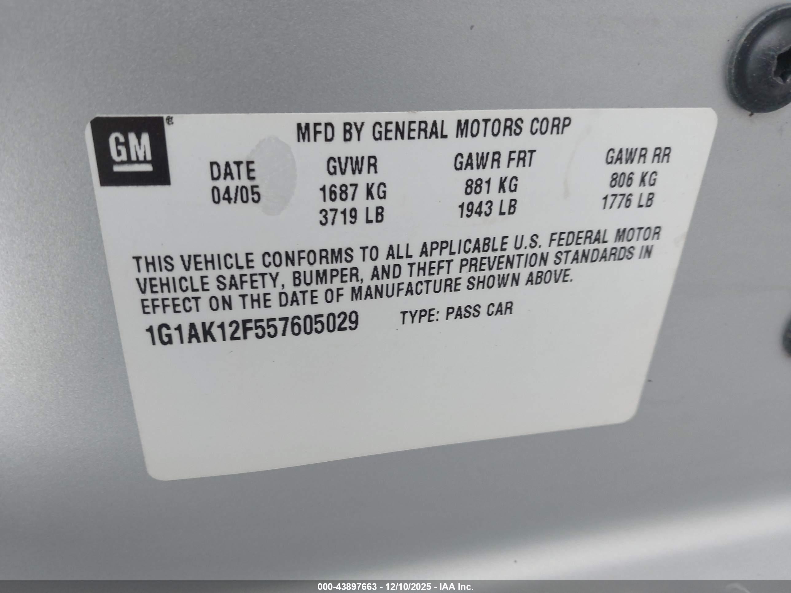 CHEVROLET COBALT image 9