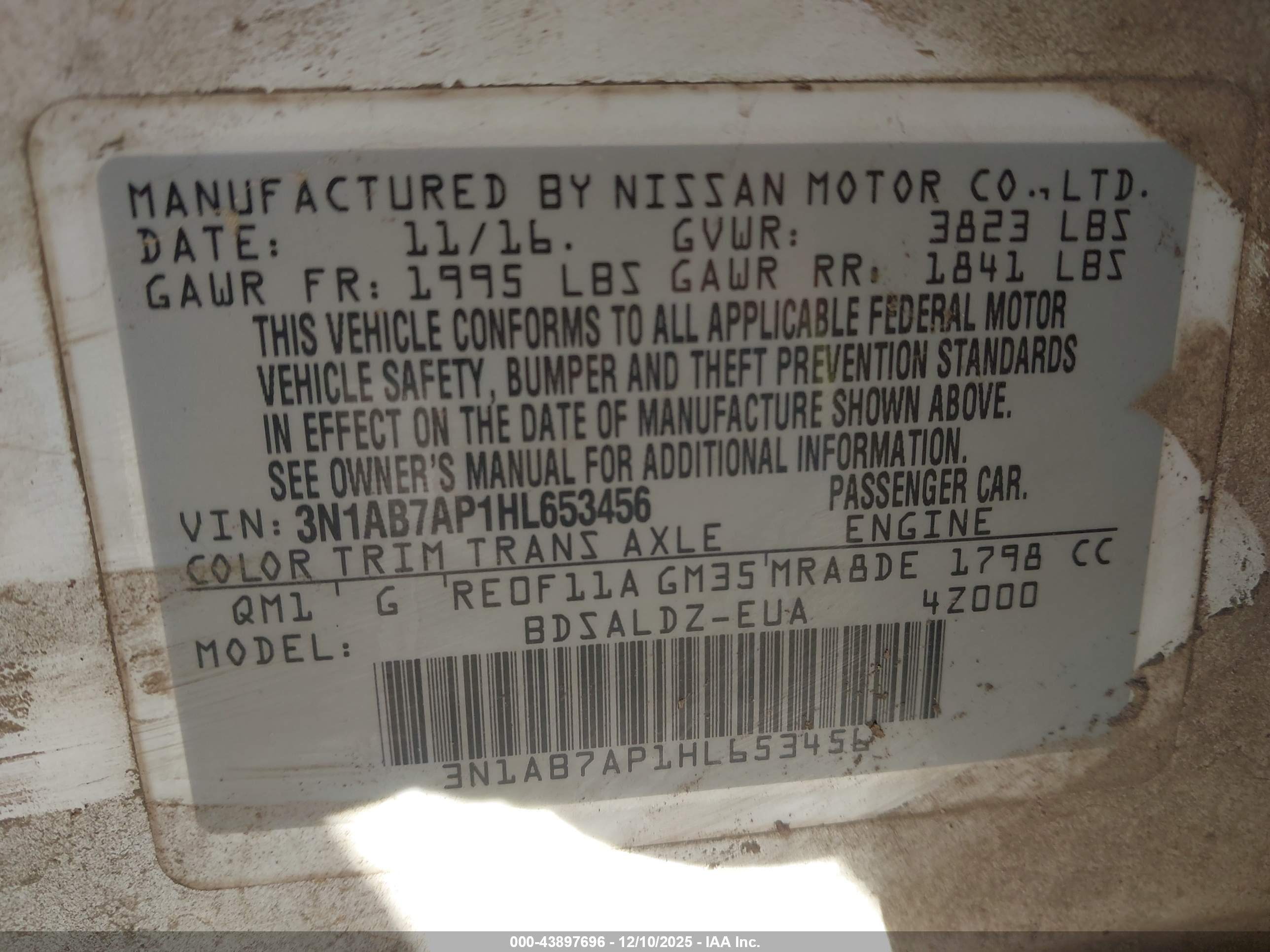NISSAN SENTRA image 9