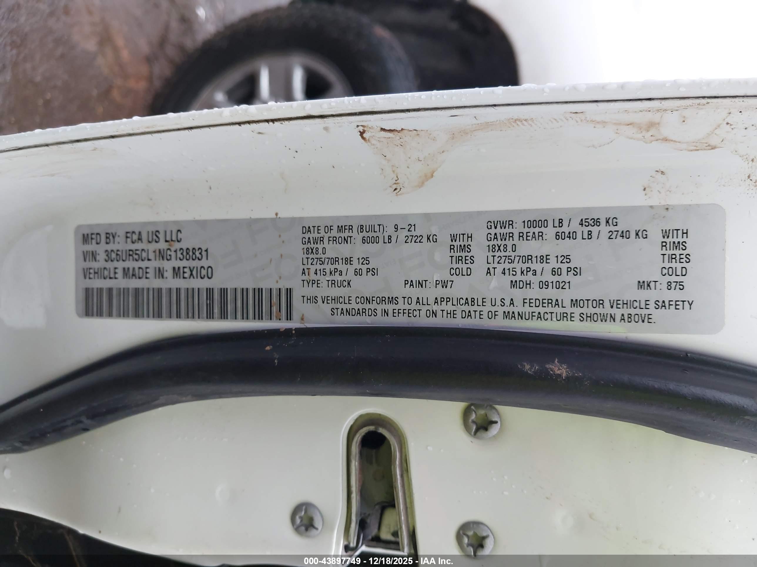 RAM 2500 image 9