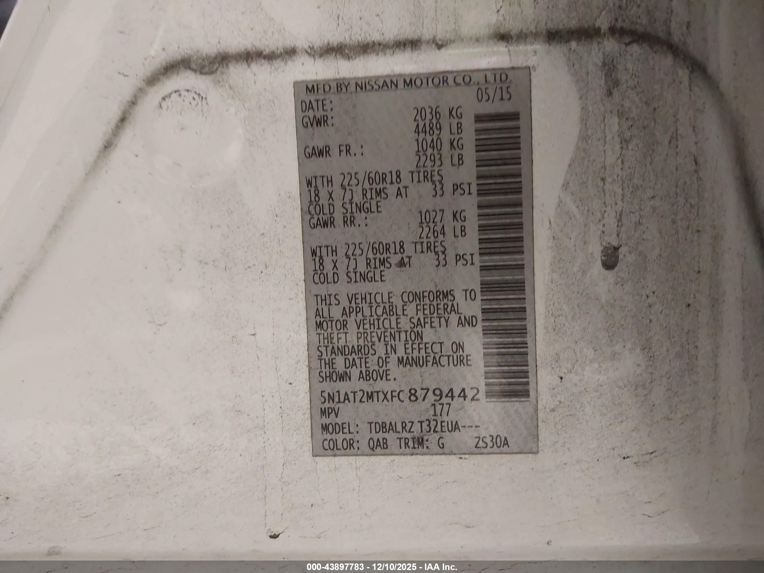 NISSAN ROGUE image 9