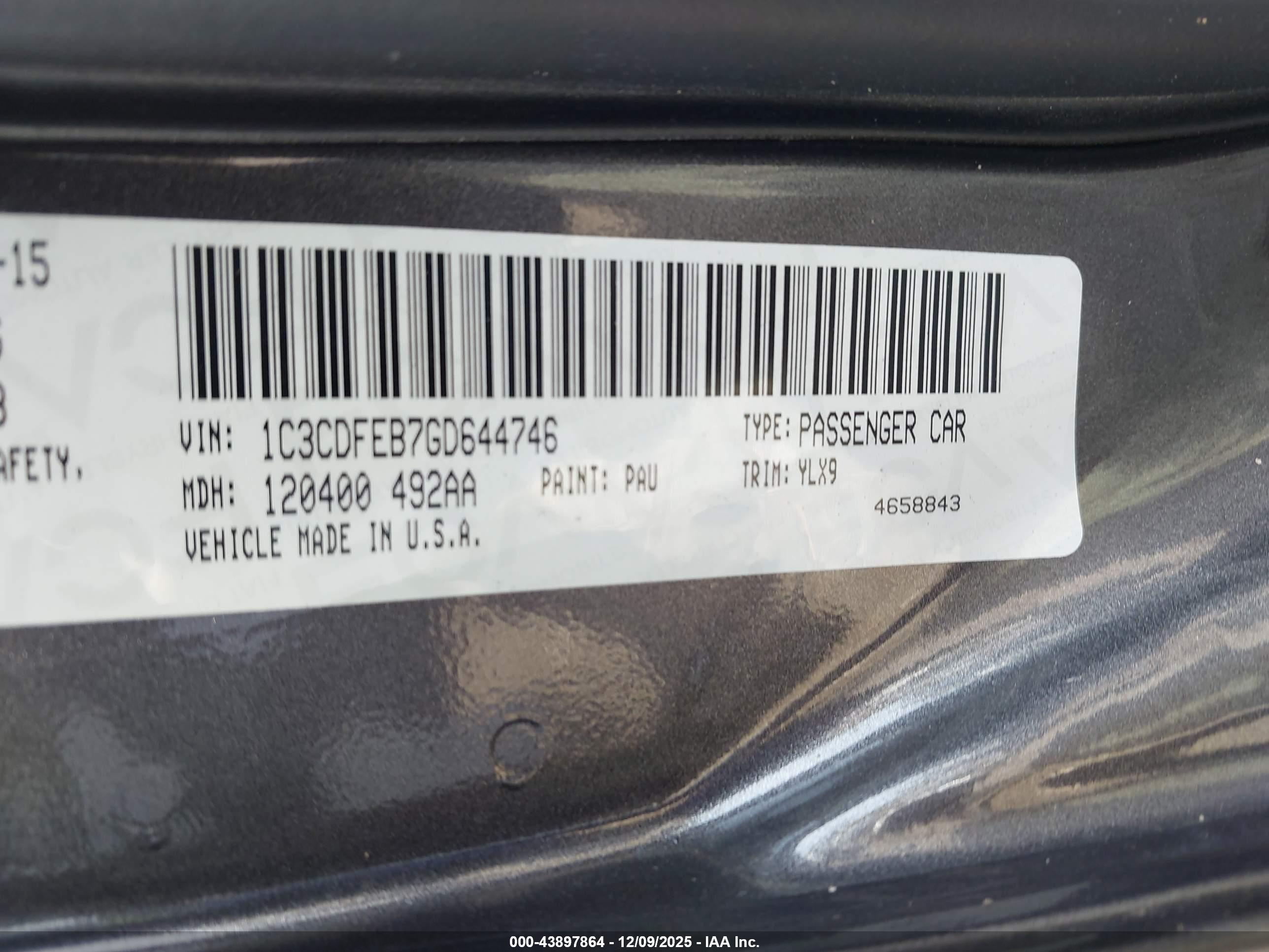 DODGE DART image 9