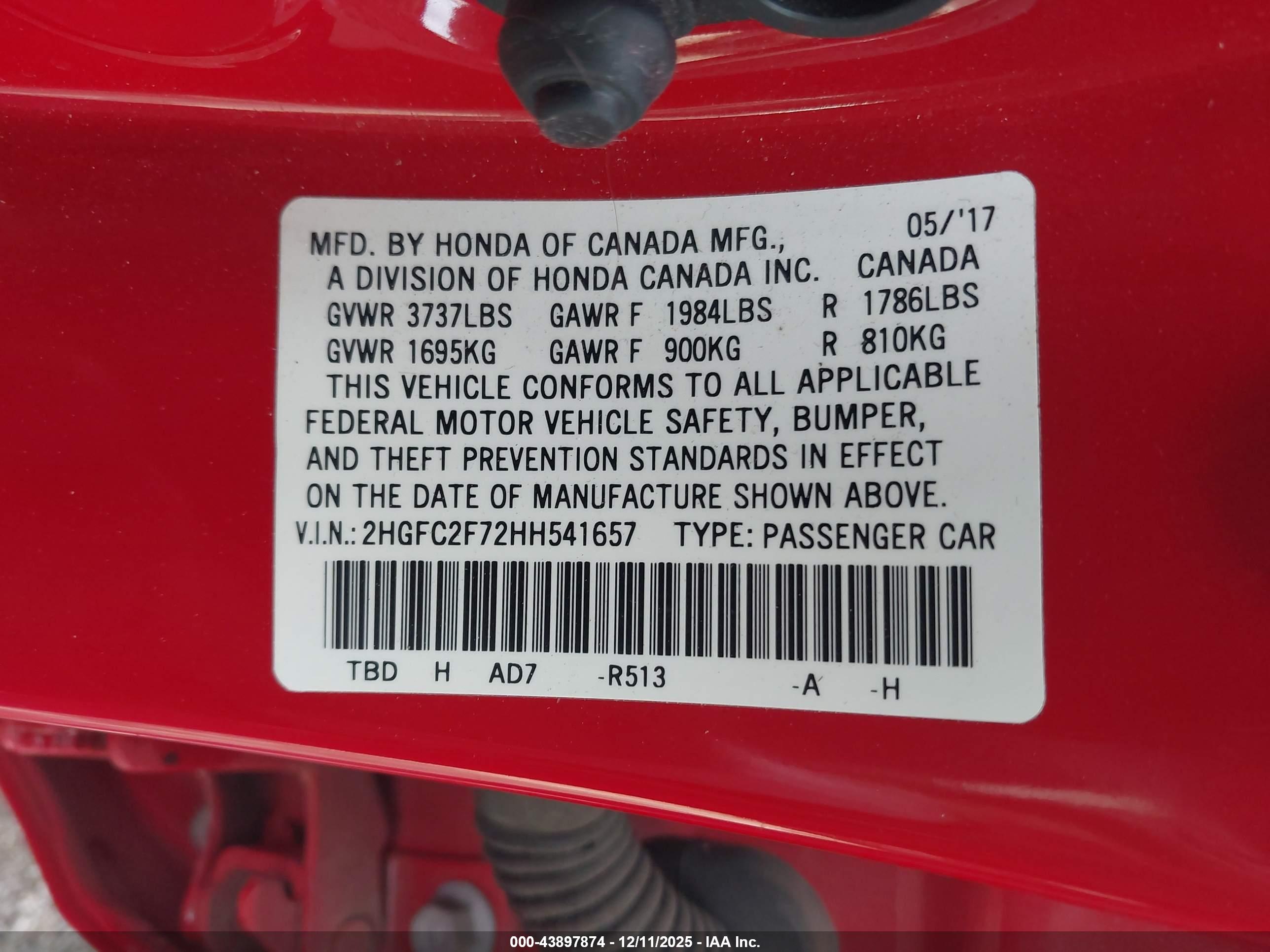 HONDA CIVIC image 9