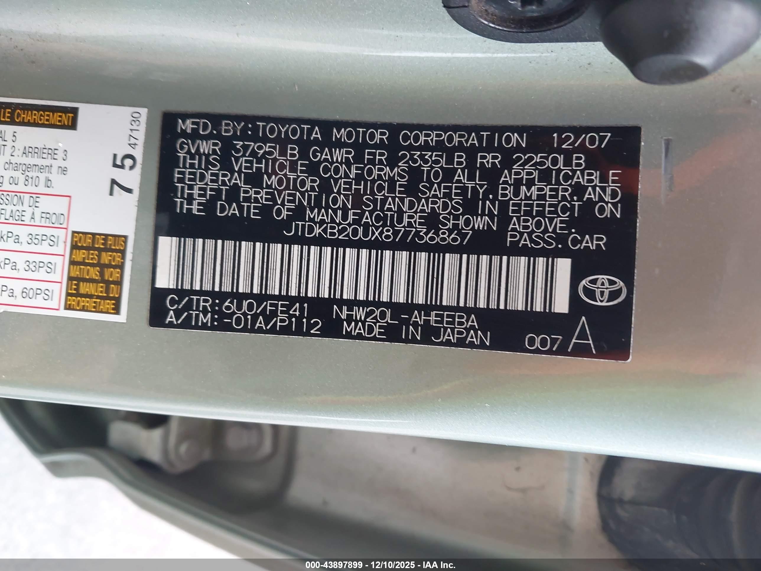 TOYOTA PRIUS image 9