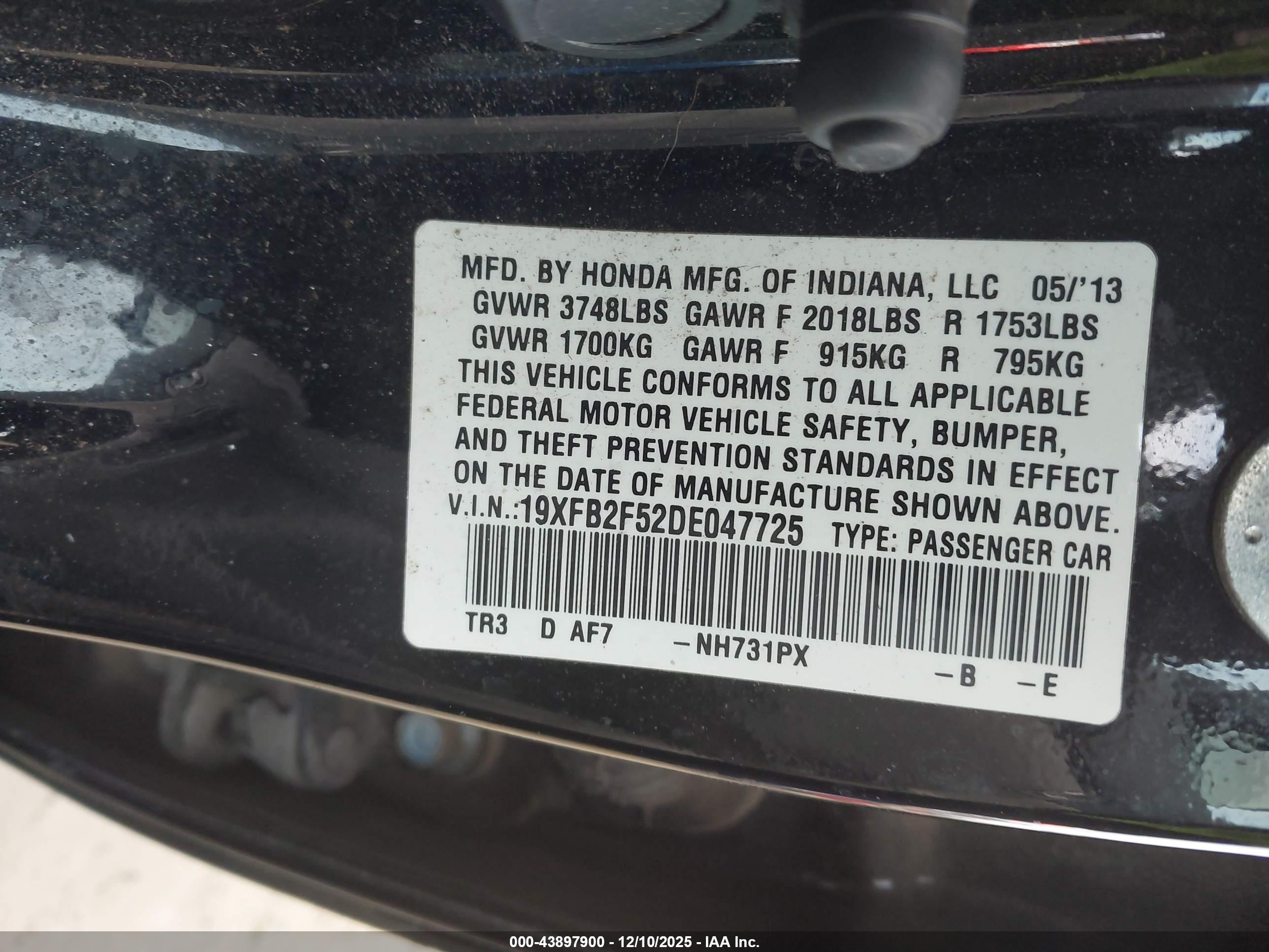 HONDA CIVIC image 9