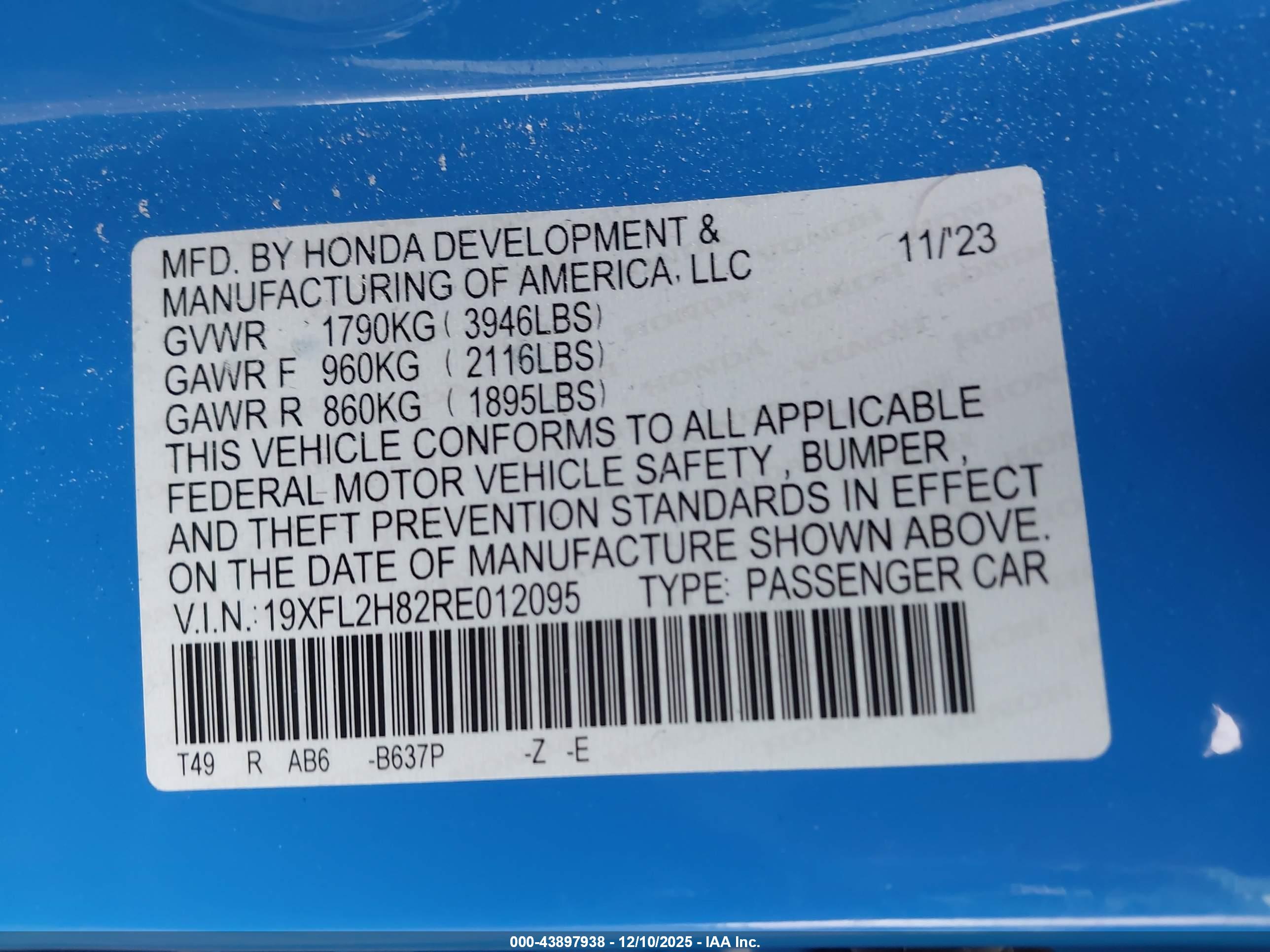 HONDA CIVIC image 9