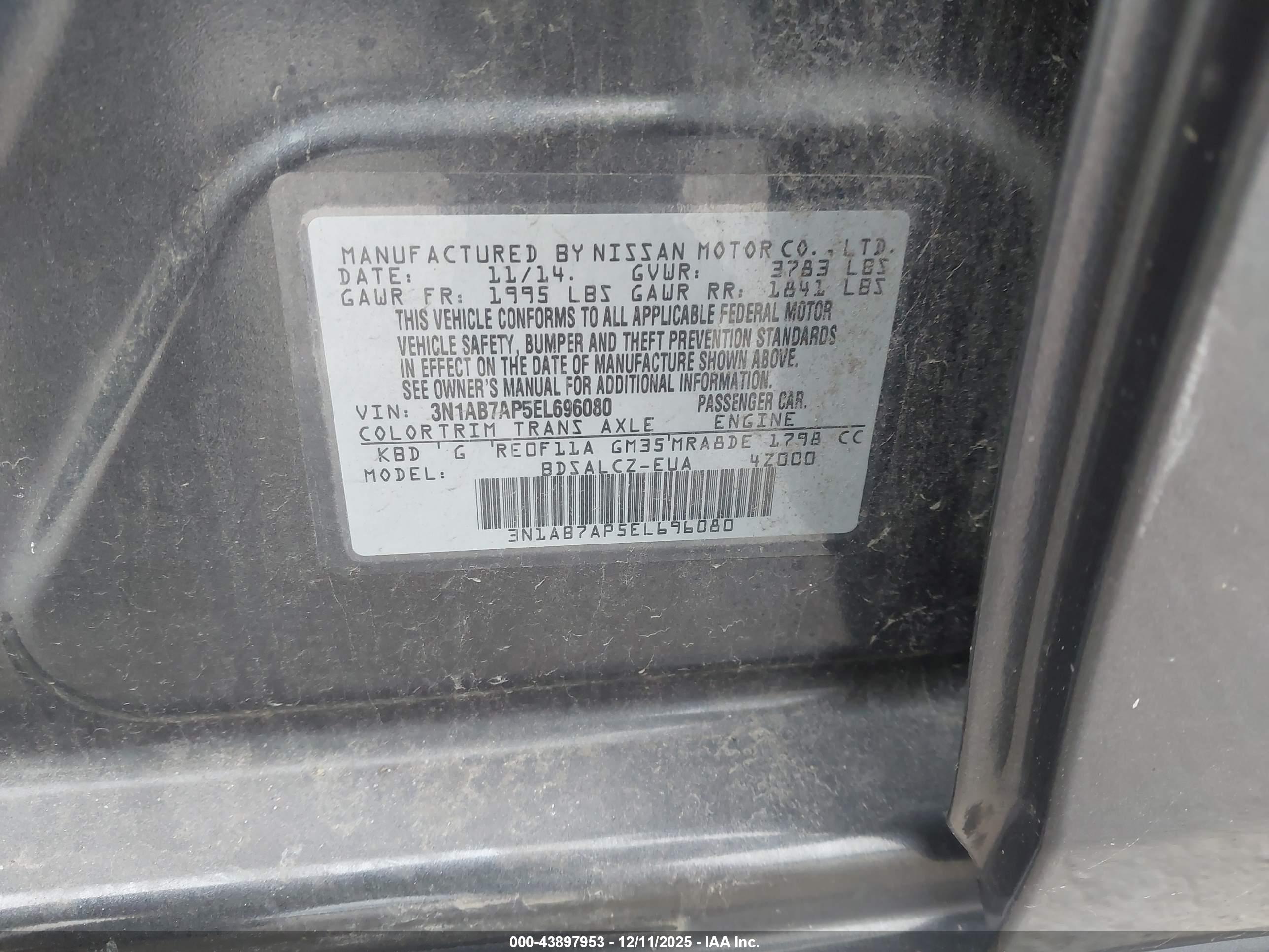 NISSAN SENTRA image 9