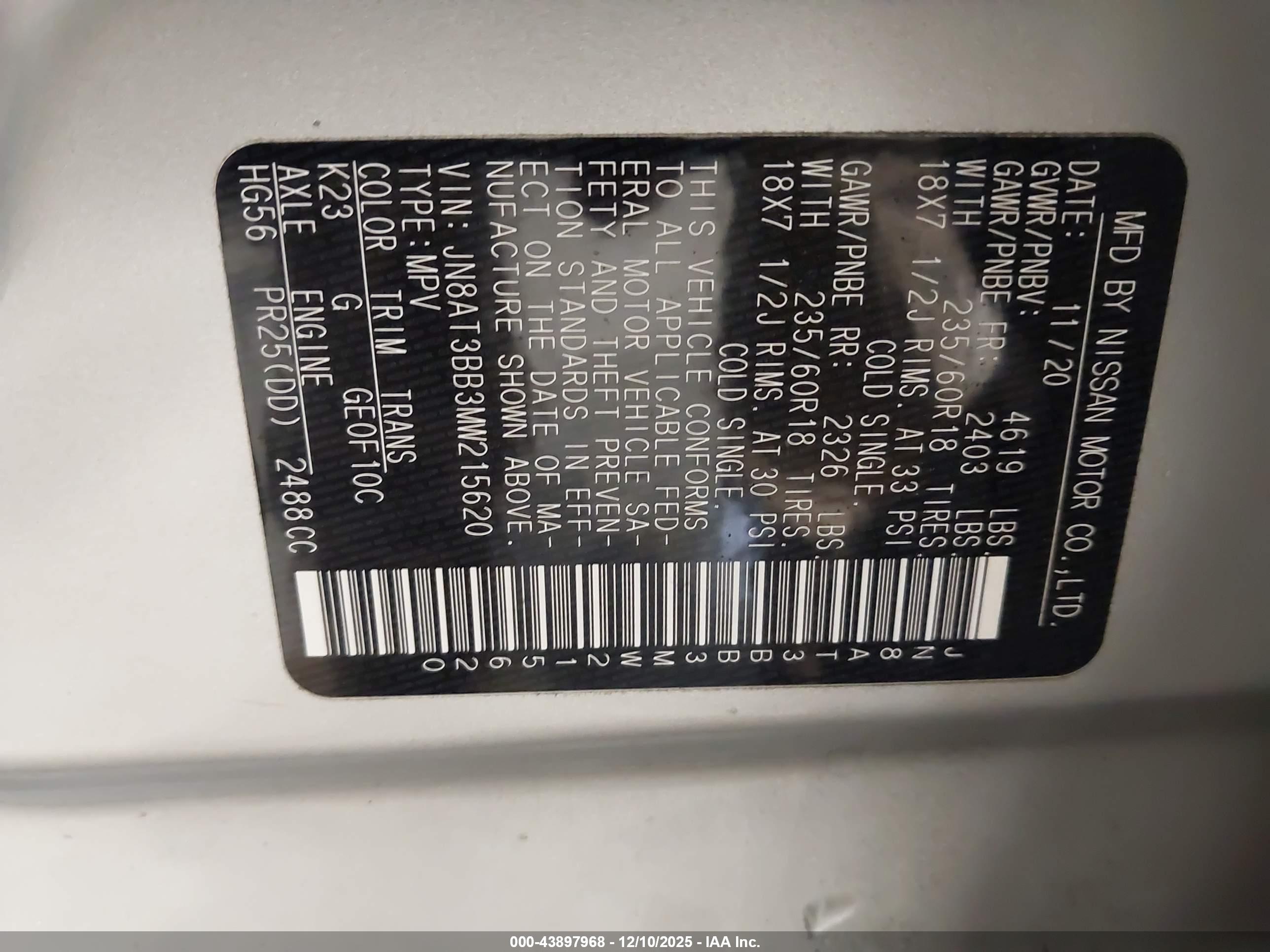 NISSAN ROGUE image 9