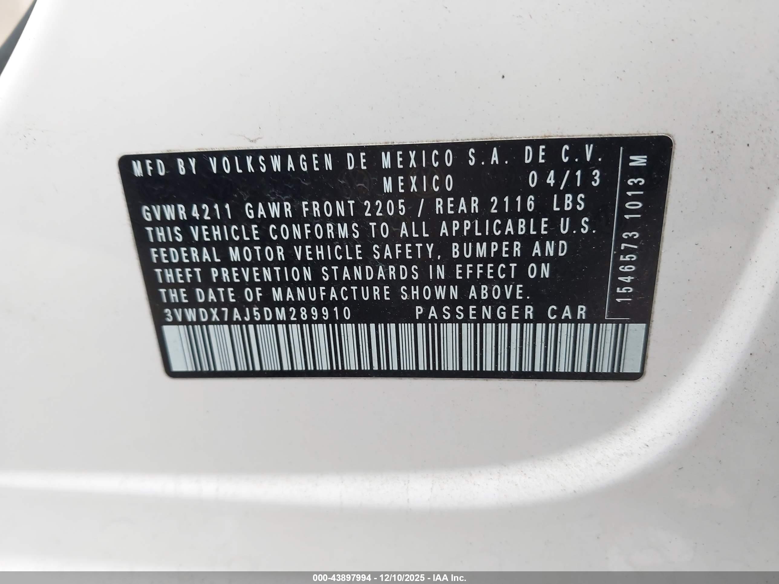 VOLKSWAGEN JETTA image 9