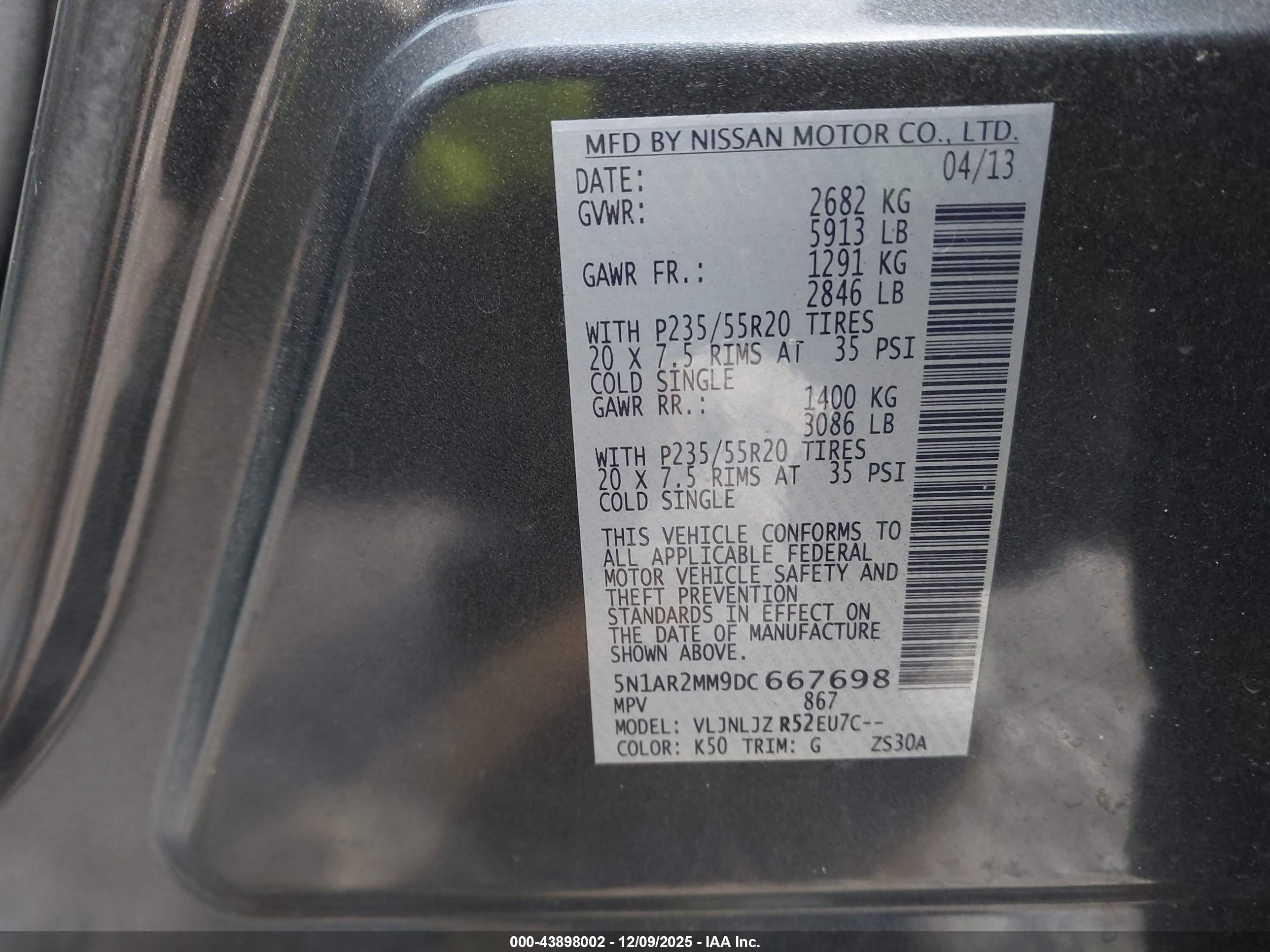 NISSAN PATHFINDER image 9