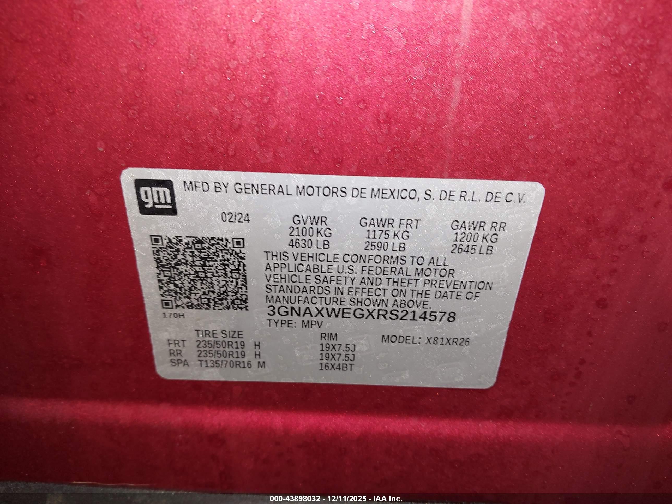 CHEVROLET EQUINOX image 9