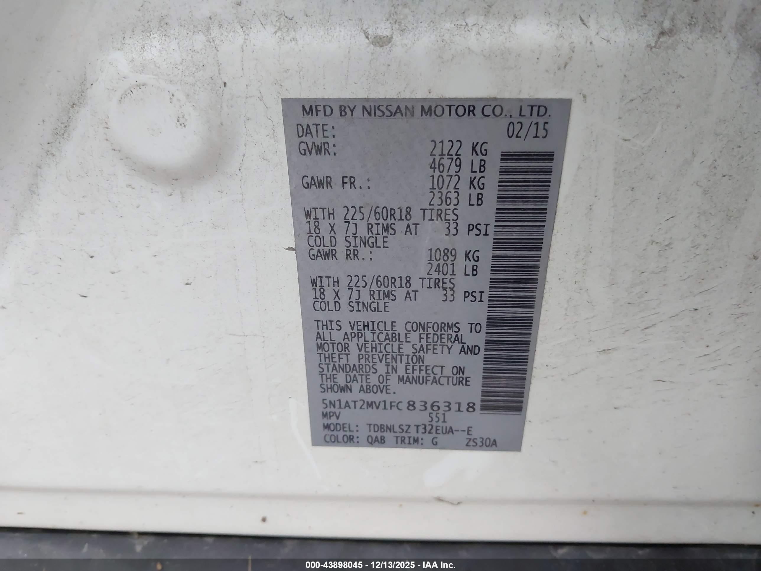 NISSAN ROGUE image 9