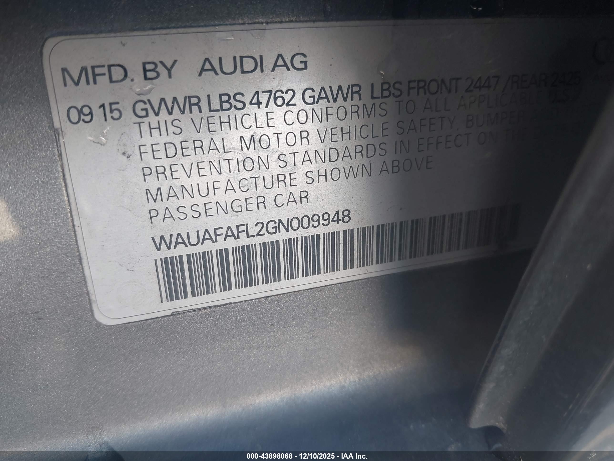 AUDI A4 image 9