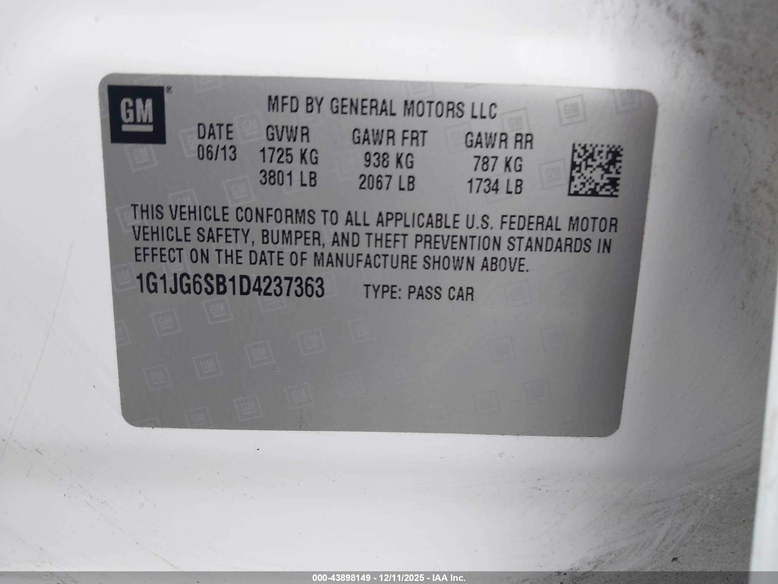 CHEVROLET SONIC image 9