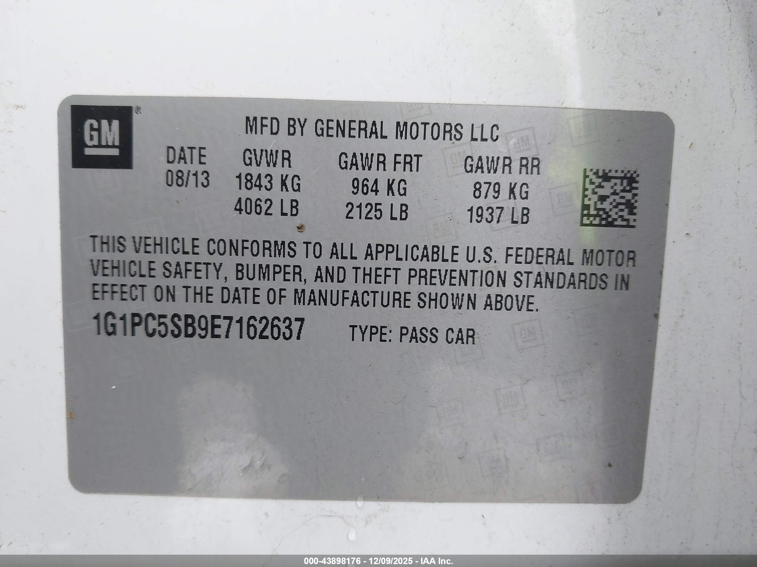 CHEVROLET CRUZE image 9
