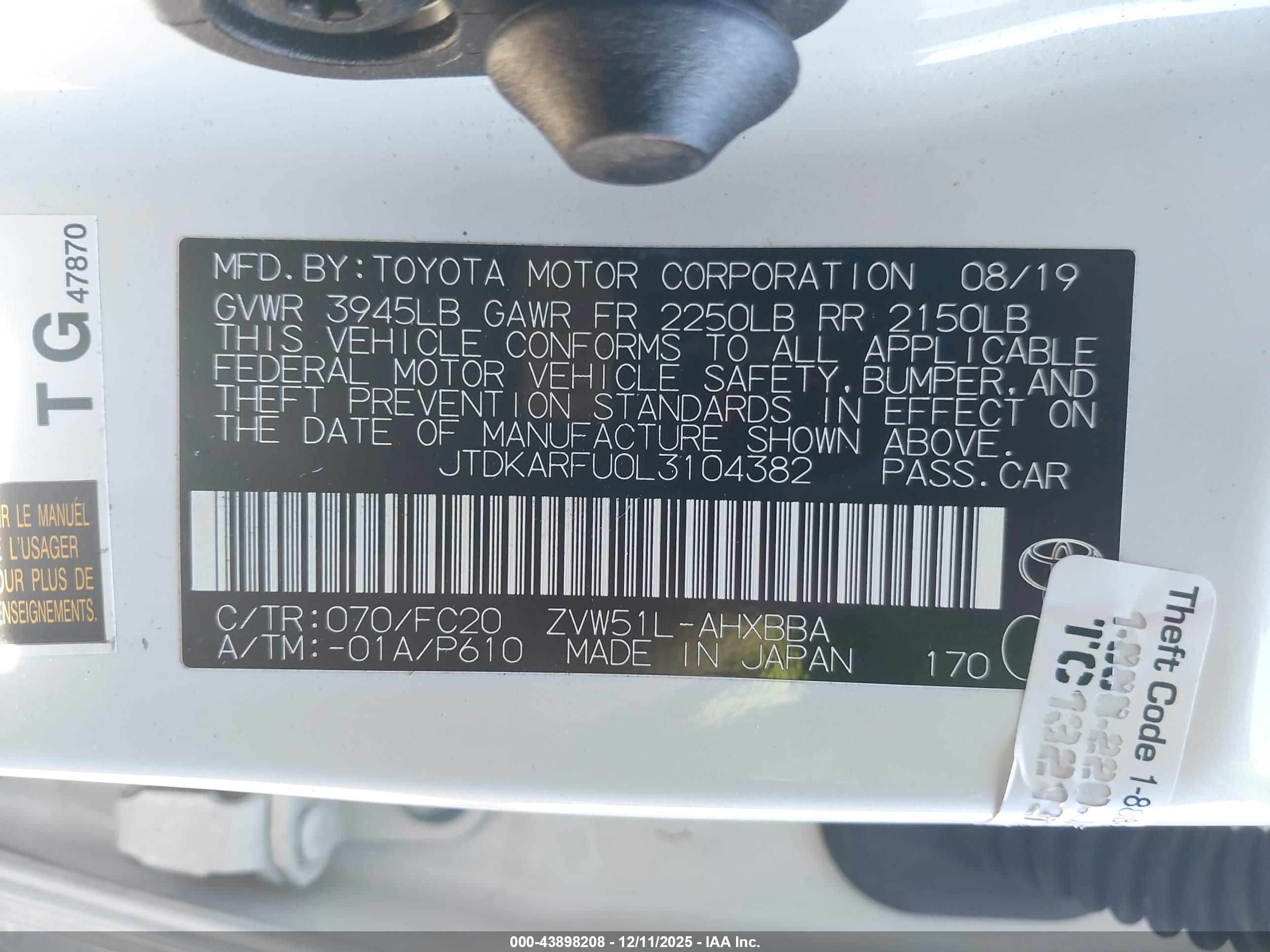 TOYOTA PRIUS image 9