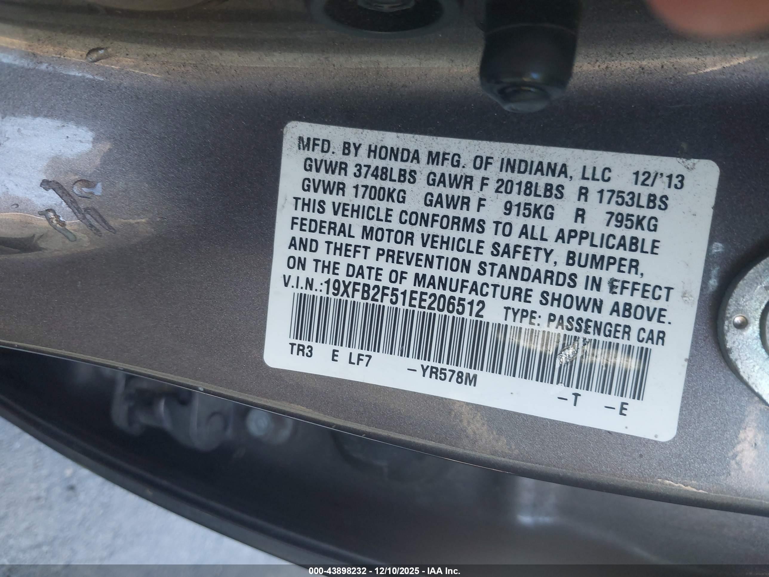 HONDA CIVIC image 9