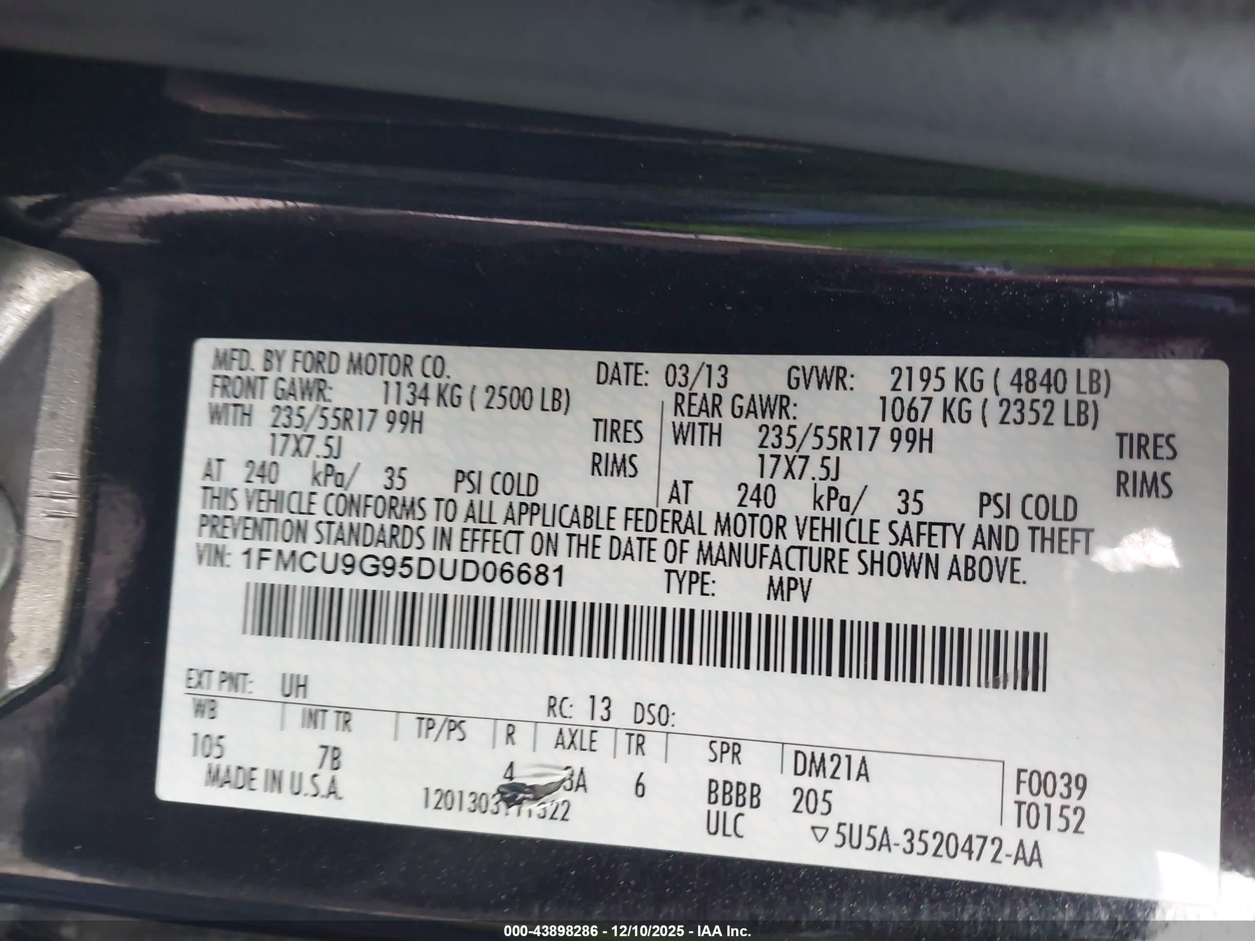 FORD ESCAPE image 9