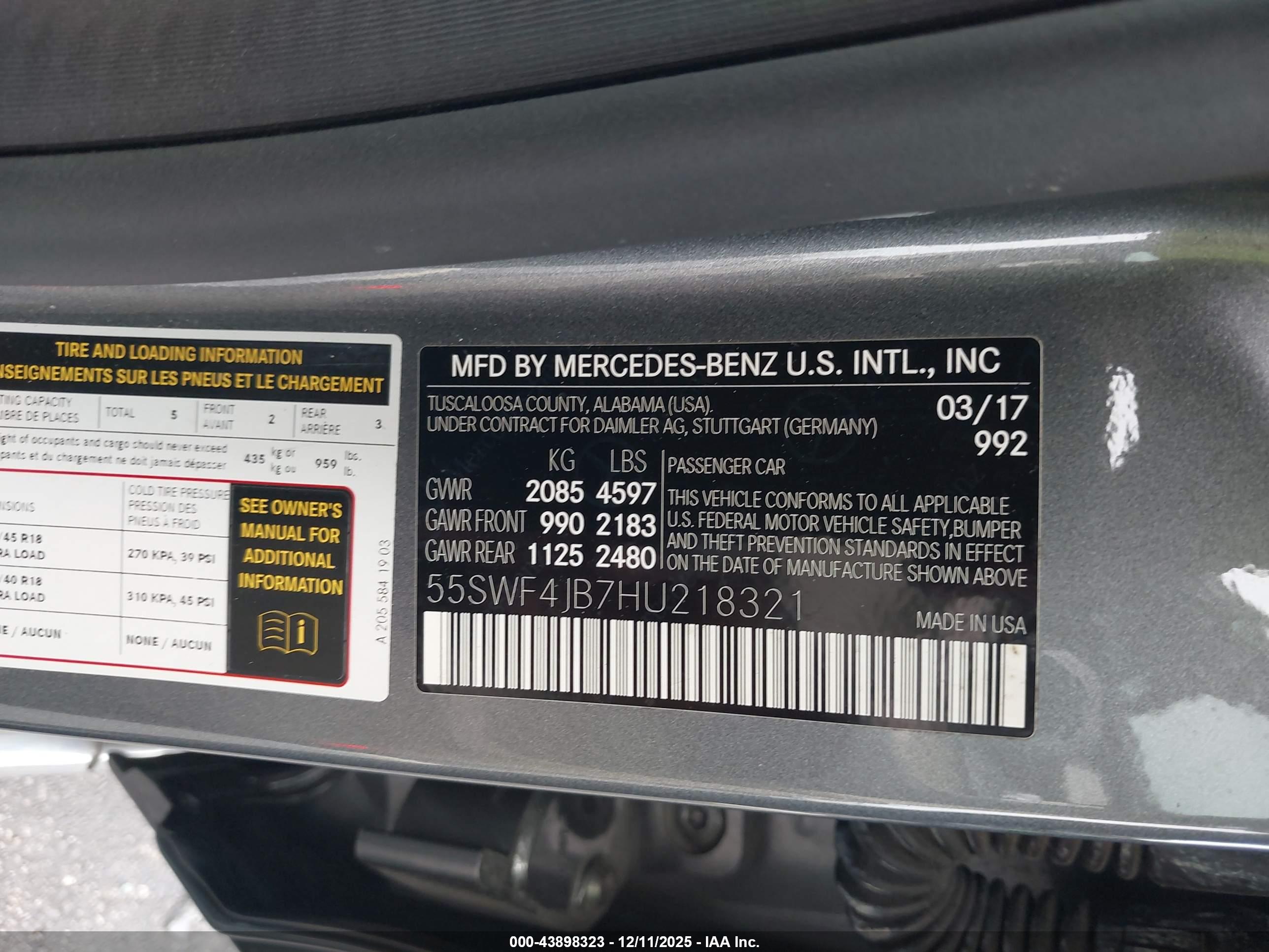 MERCEDES-BENZ C image 9