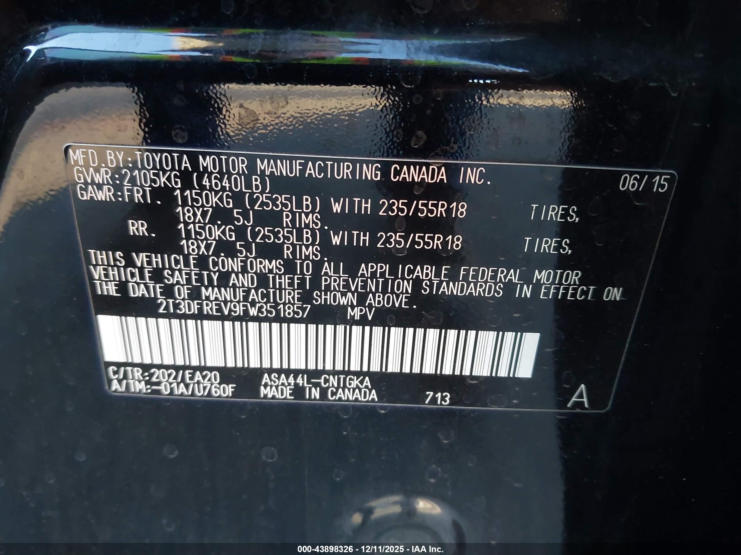 TOYOTA RAV4 image 9