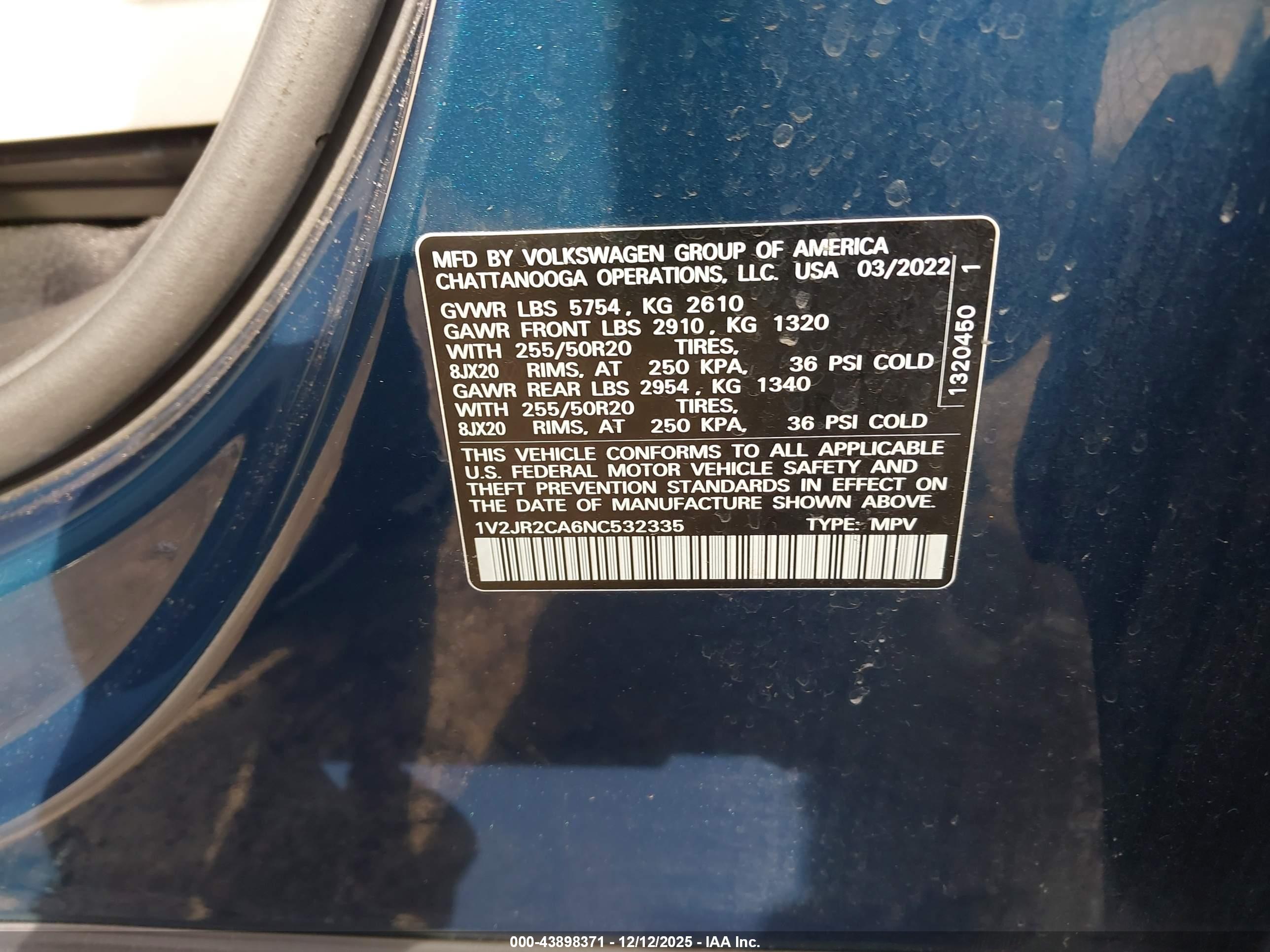 VOLKSWAGEN ATLAS image 9