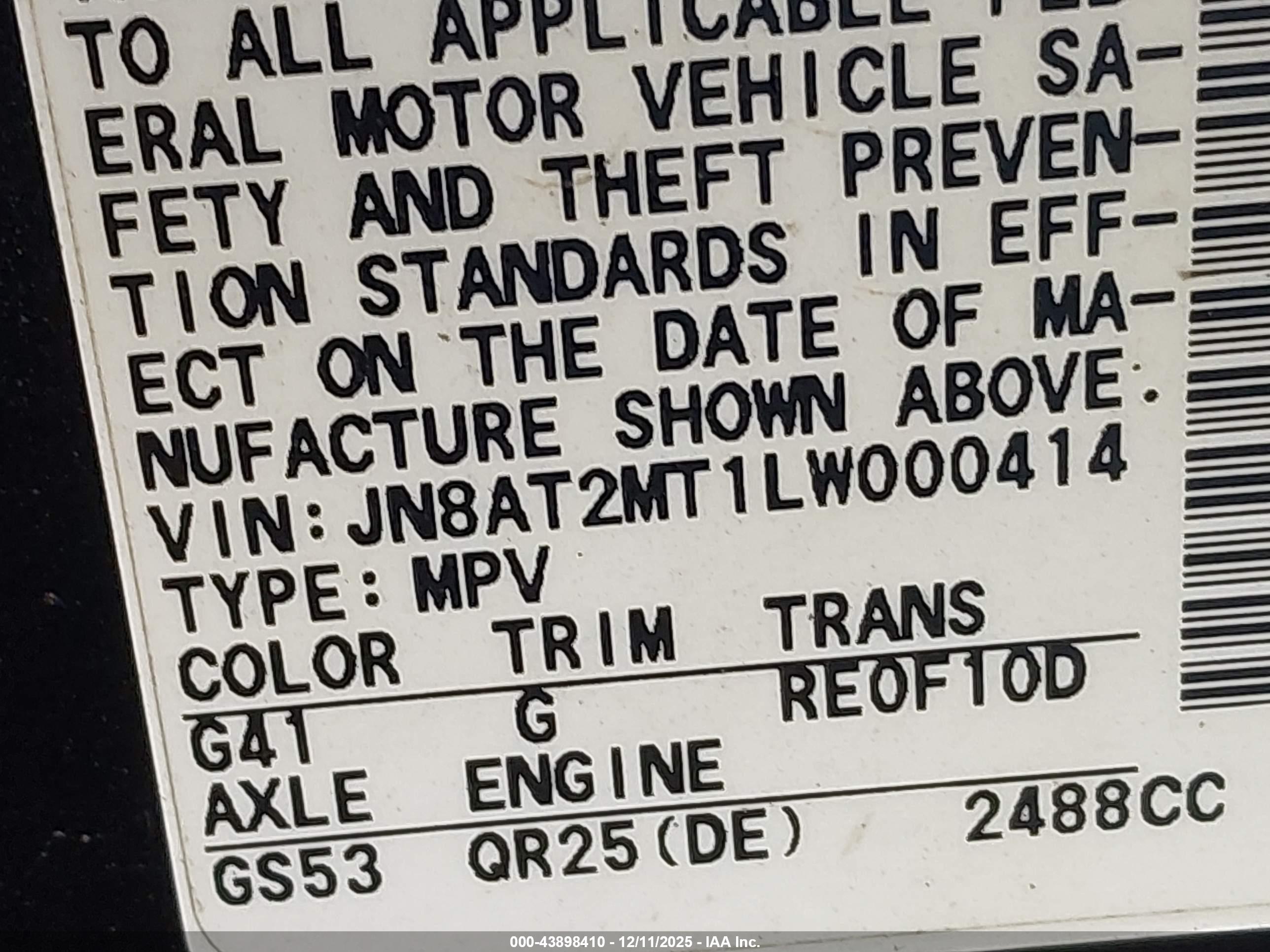 NISSAN ROGUE image 9