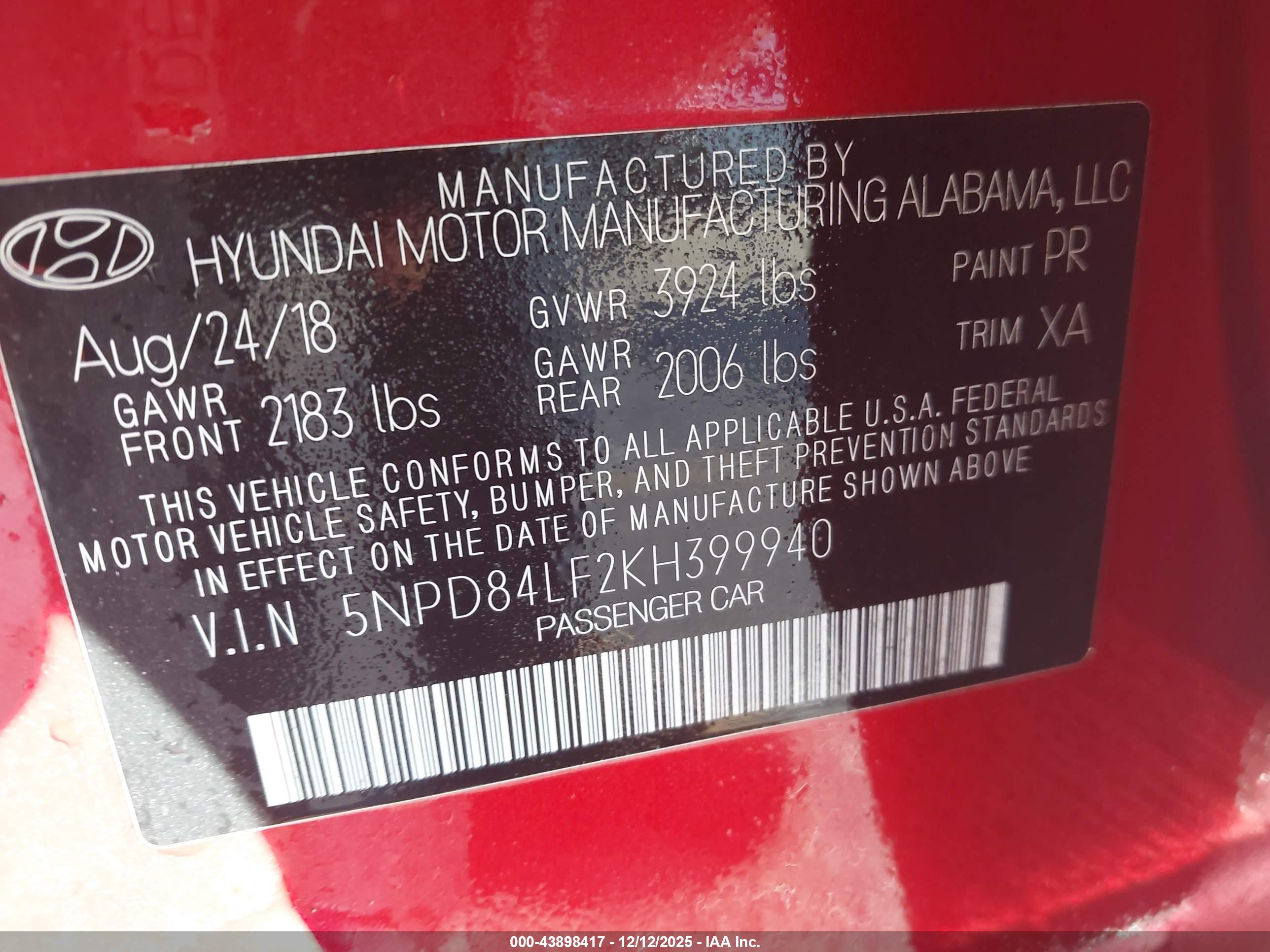 HYUNDAI ELANTRA image 9