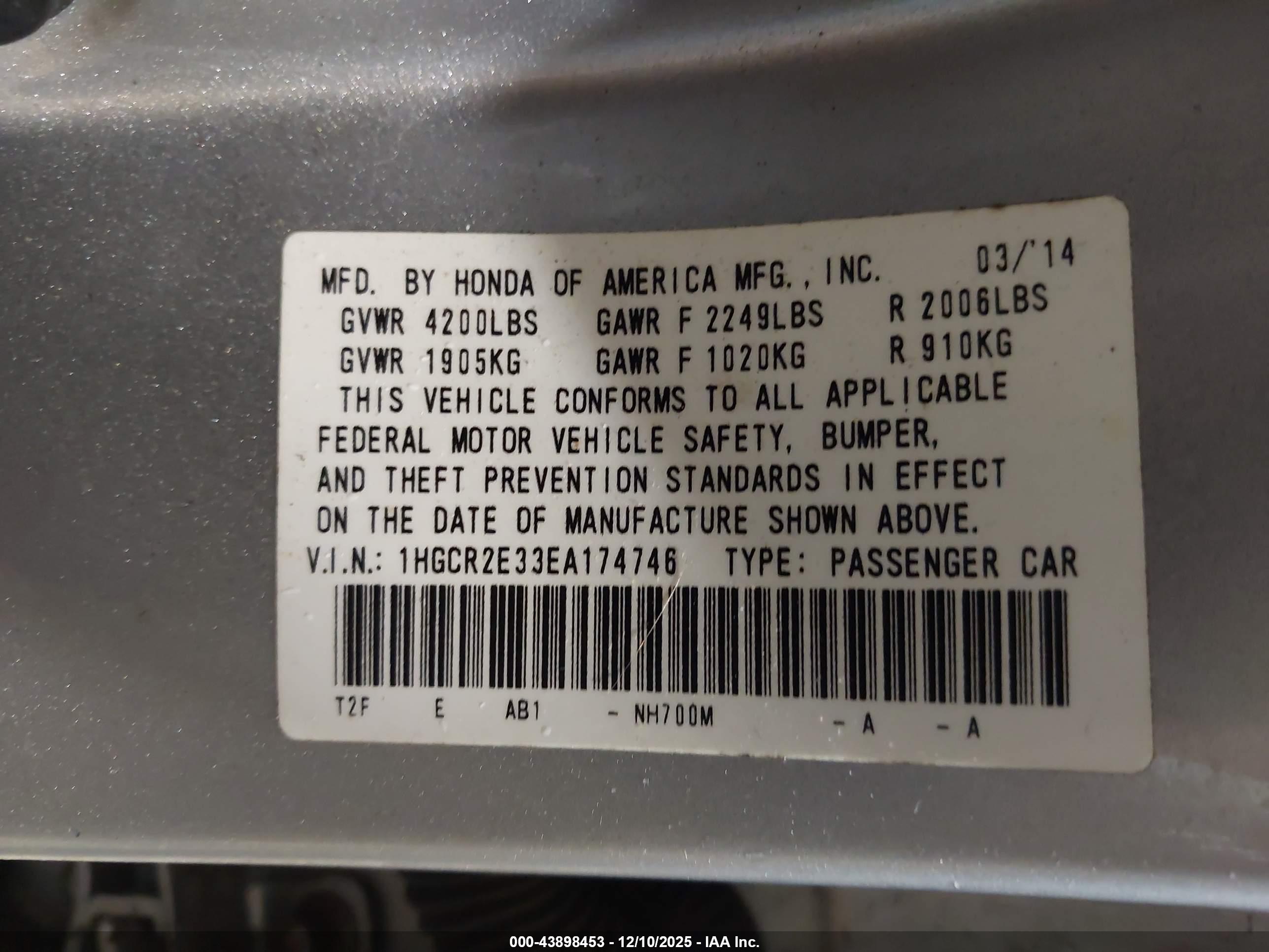 HONDA ACCORD image 9