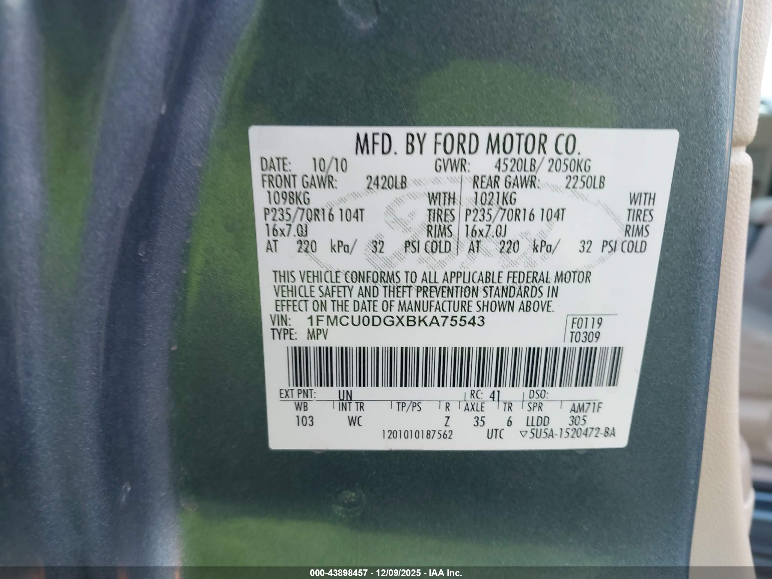 FORD ESCAPE image 9